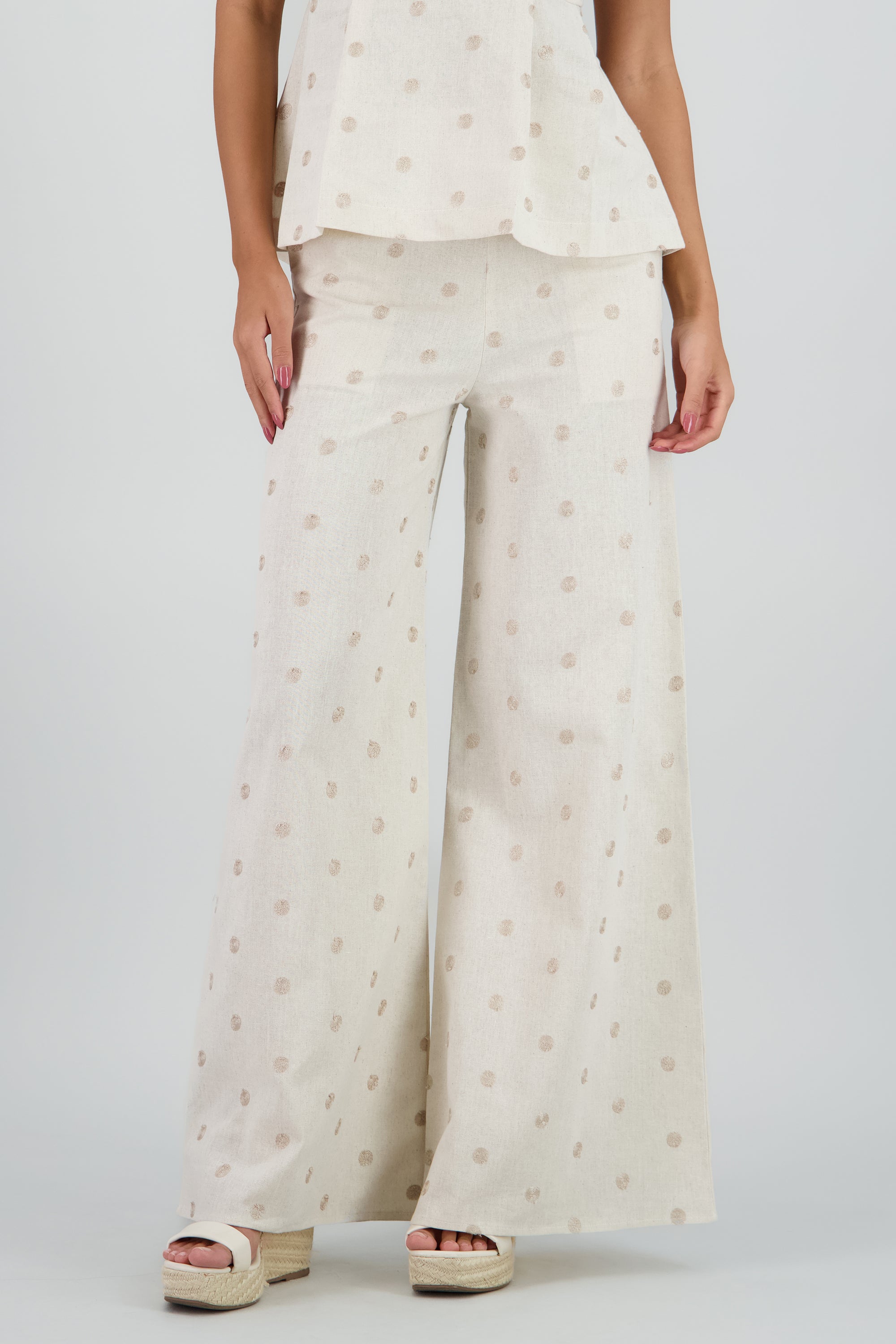 Pantalon amplio polka dots ARENA