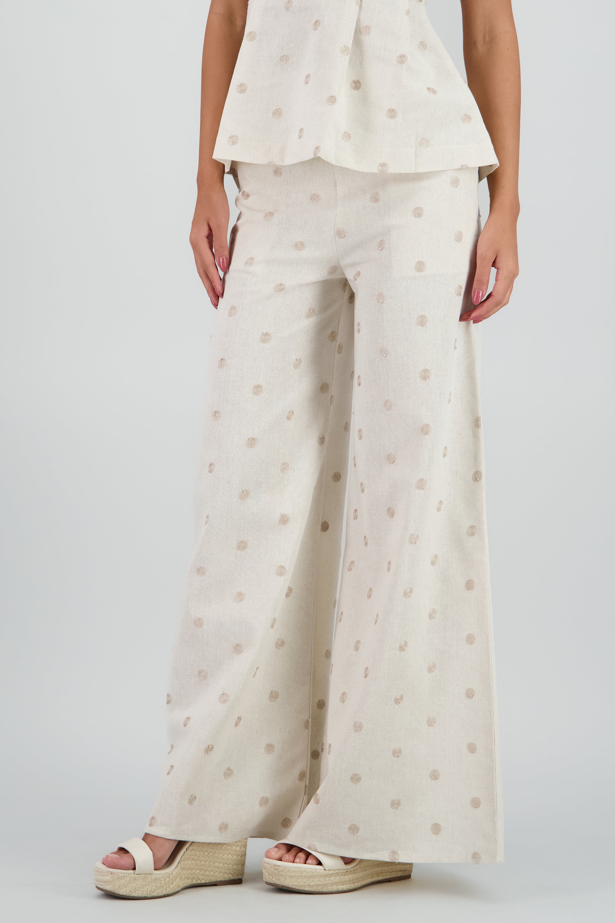 Pantalon amplio polka dots ARENA