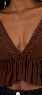 DARK BROWN