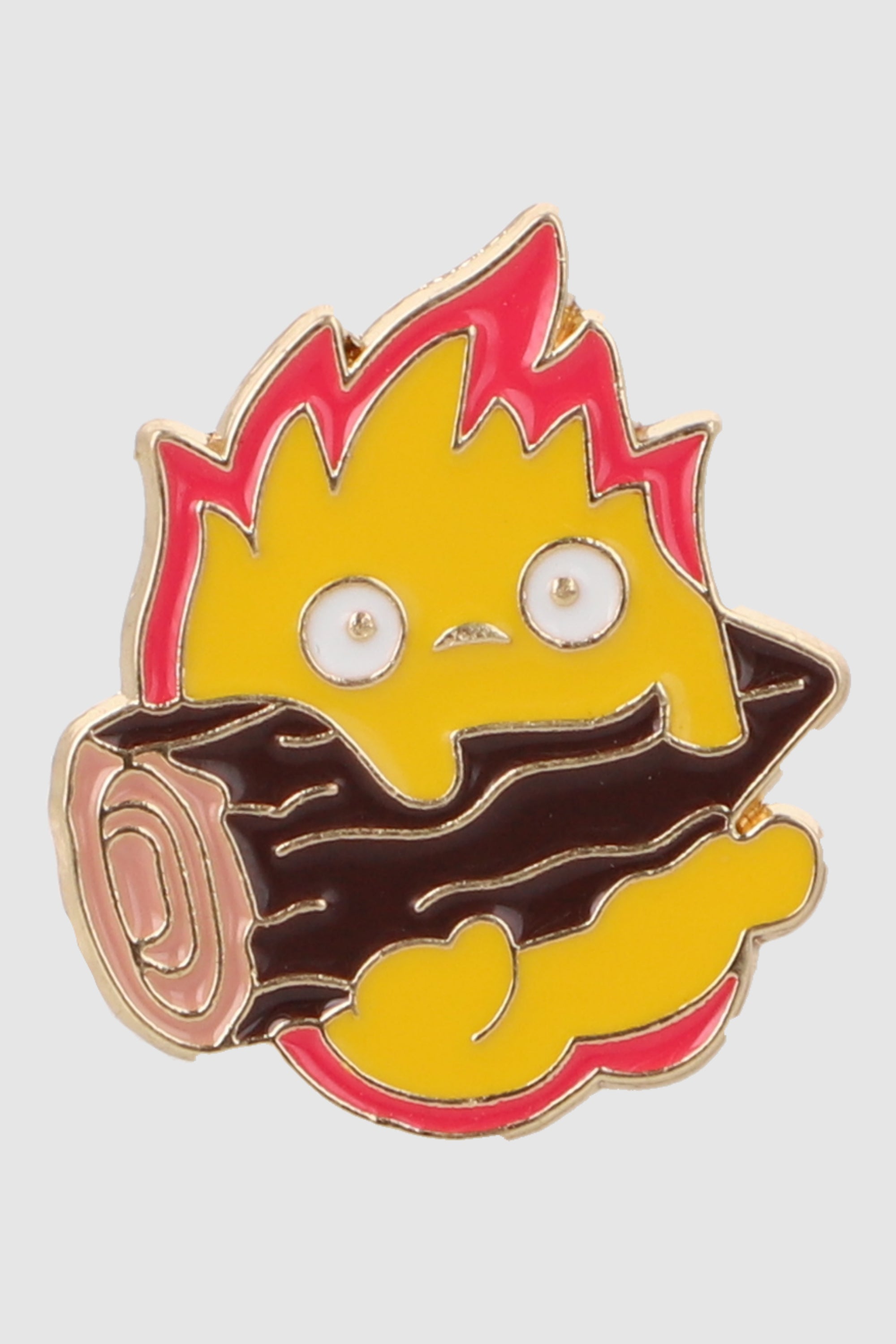 Pin fueguito tronco AMARILLO