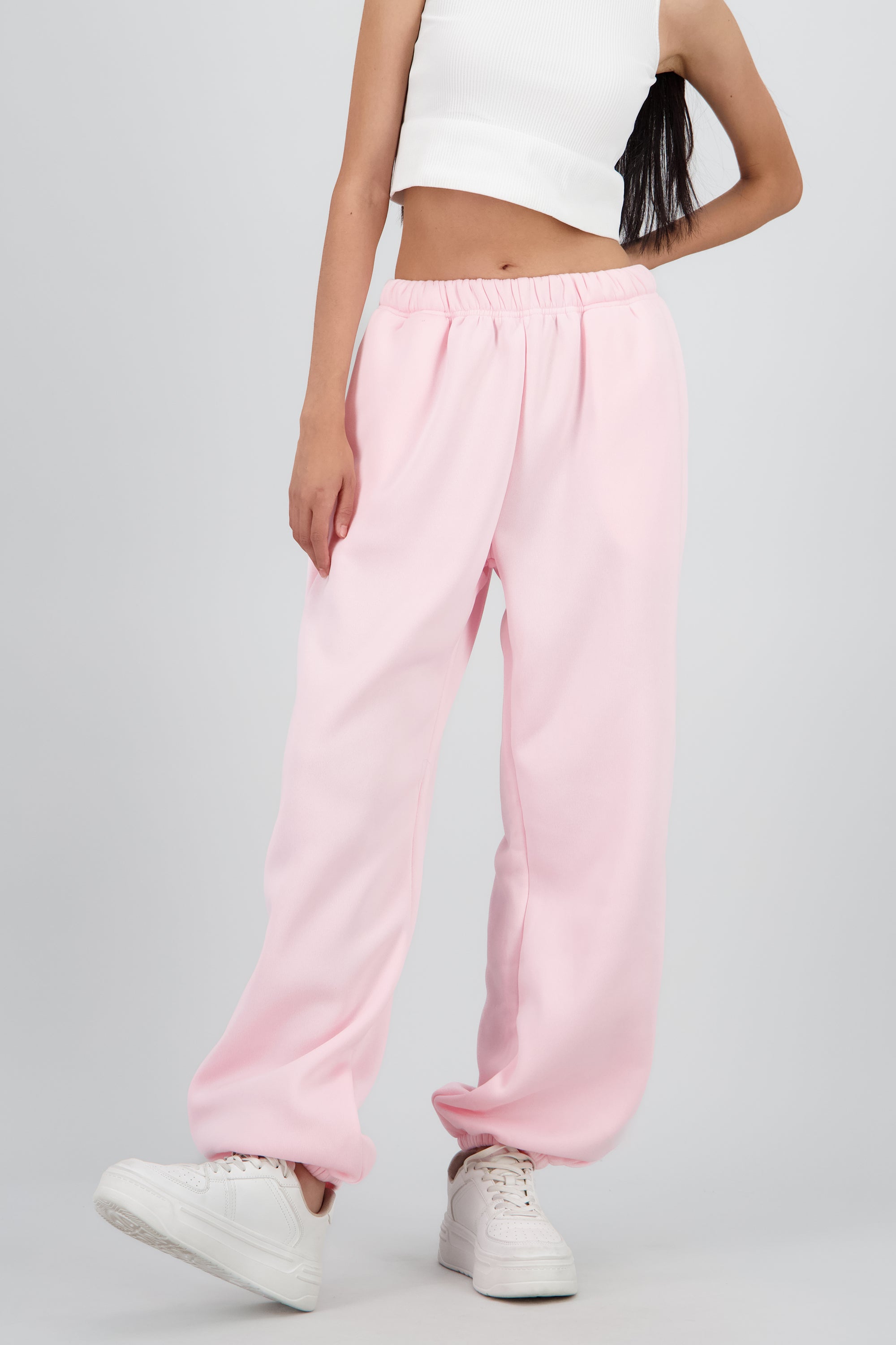 Pants joggers lisos ROSA PASTEL