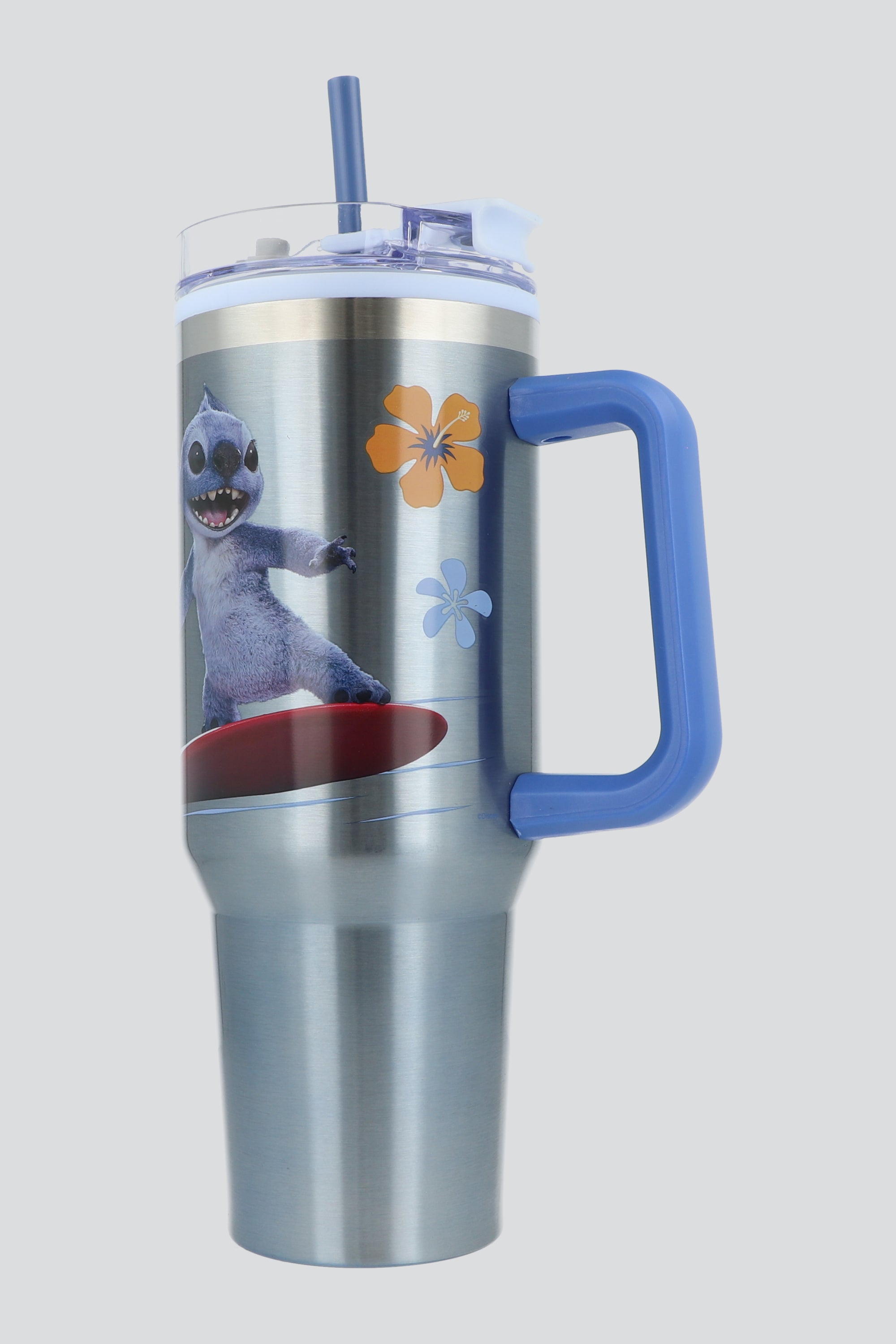 Termo doble pared Stitch asa 1200 ml AZUL COMBO