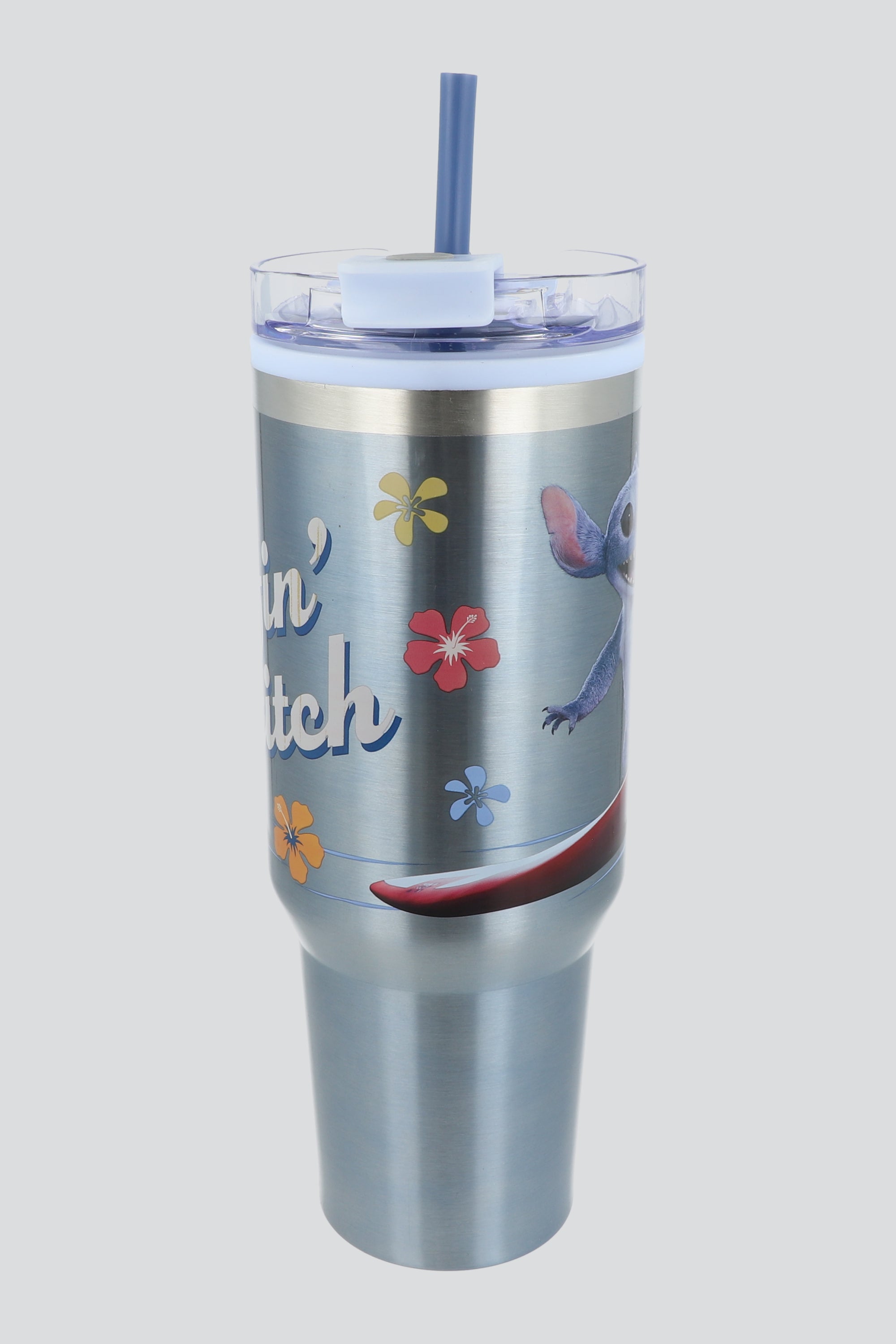 Termo doble pared Stitch asa 1200 ml AZUL COMBO