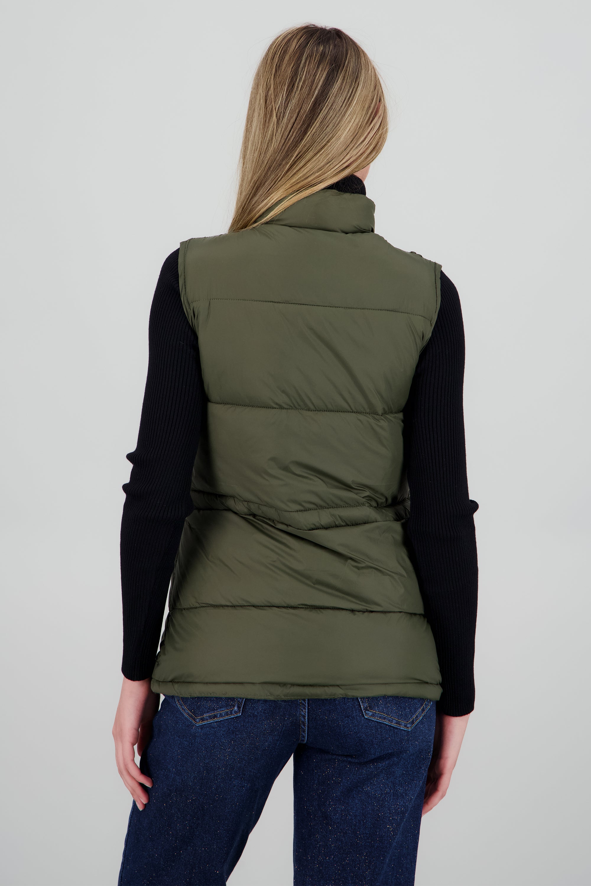 Chaleco capitonado ajustable OLIVO