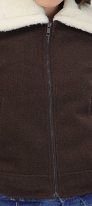 Chamarra suede peluche