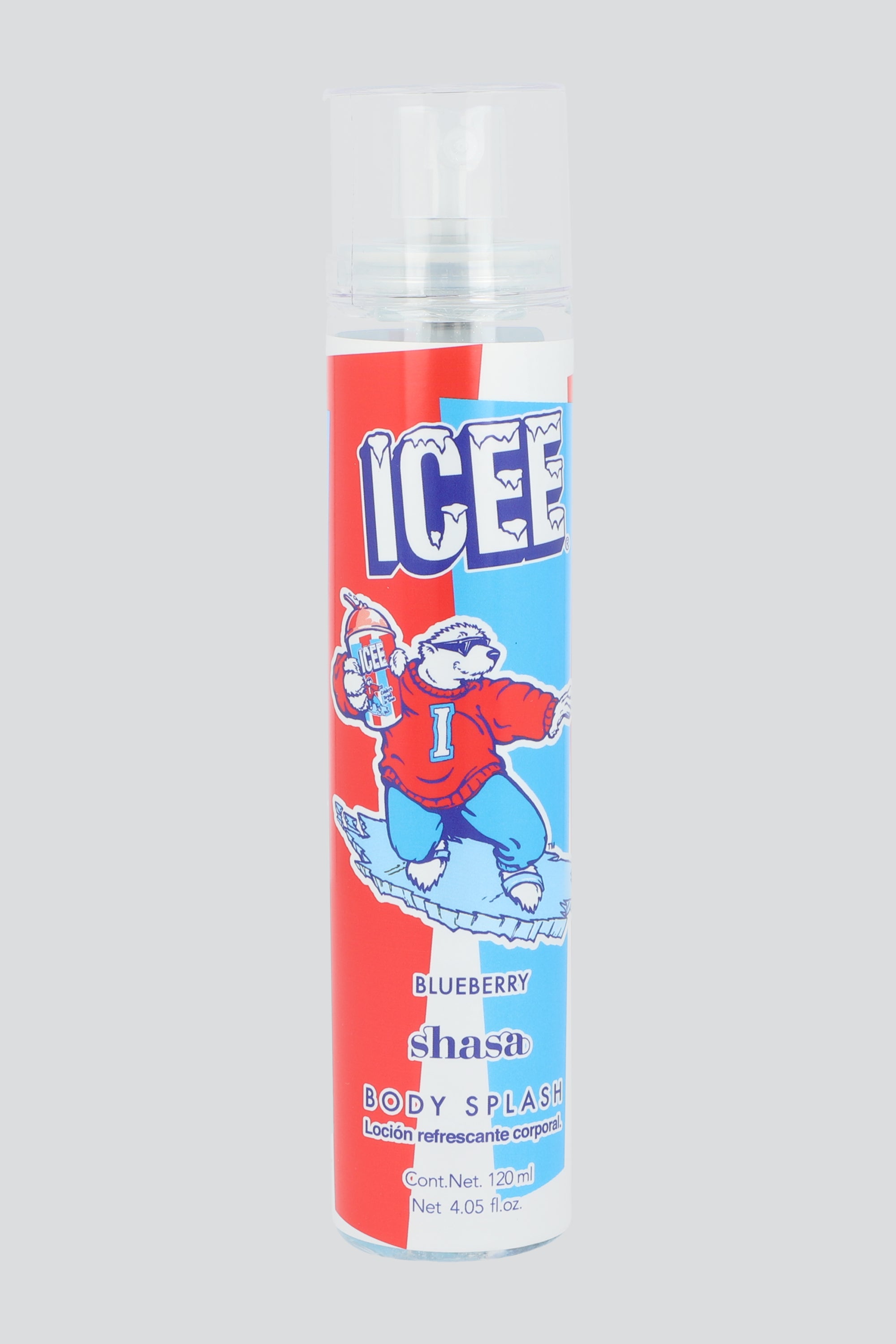 Body splash icee bicolor glitter 120ml MULTICOLOR
