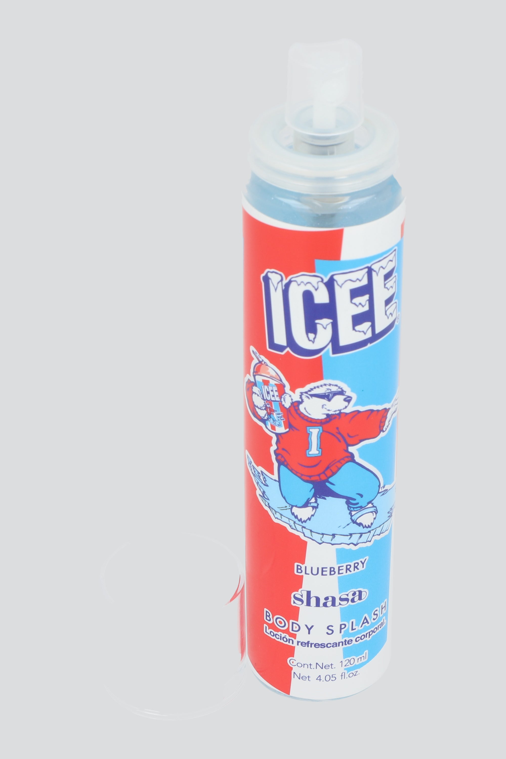 Body splash icee bicolor glitter 120ml MULTICOLOR