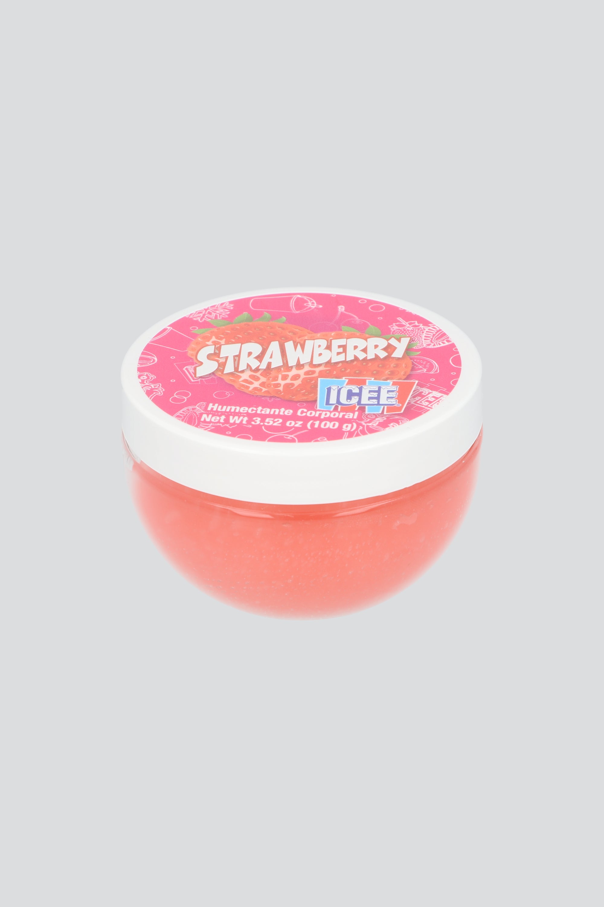 Crema icee helada fresa 100ml ROJO