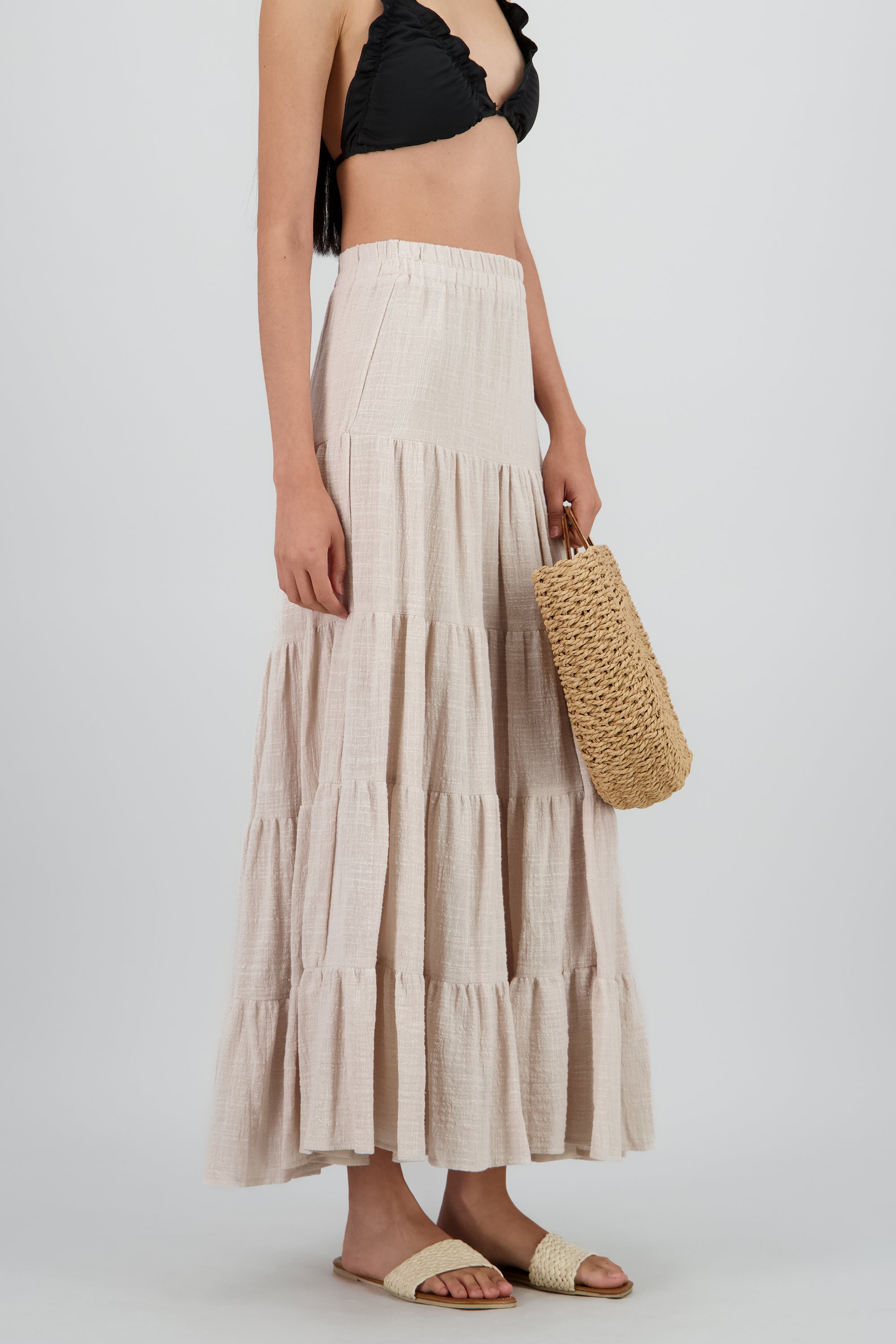 Falda maxi lineas cortes ARENA