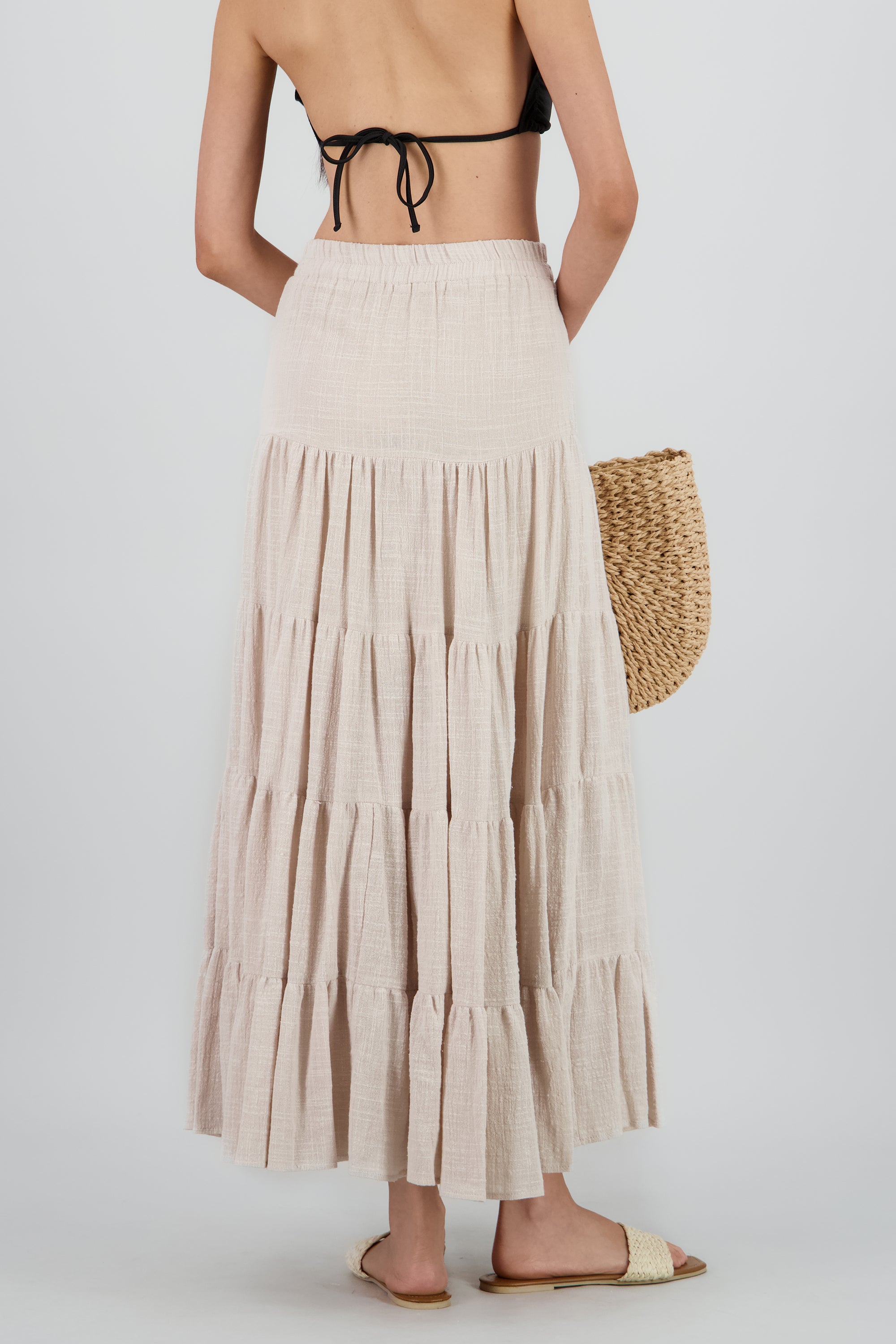 Falda maxi lineas cortes ARENA