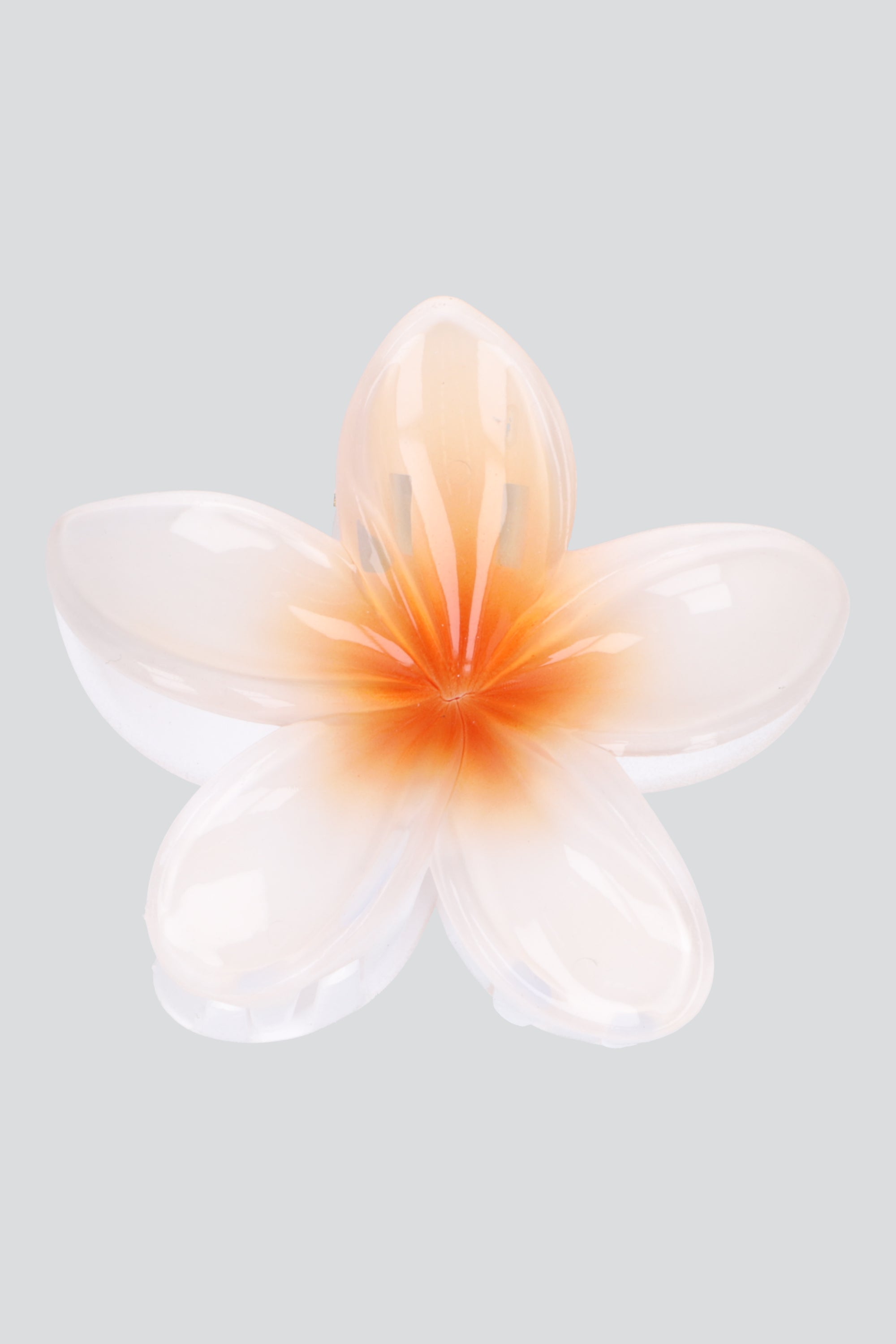 PINZA FLOR HAWAIANA EFECTO DURAZNO