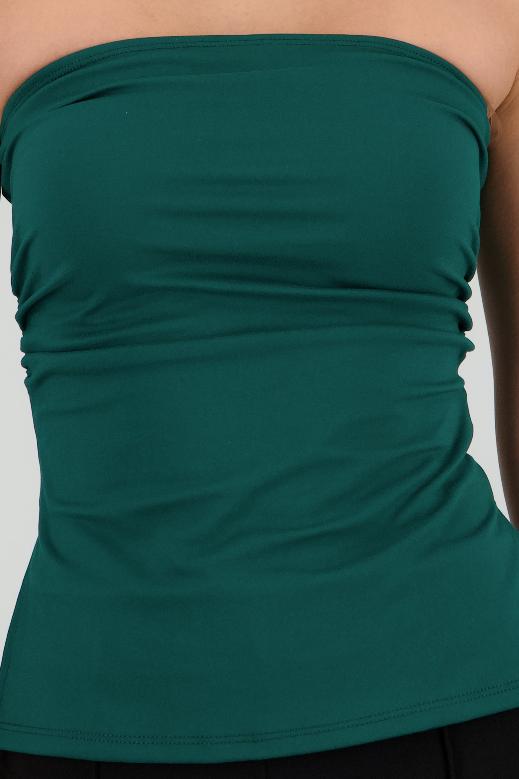 Top tubo abertura VERDE CAZADOR