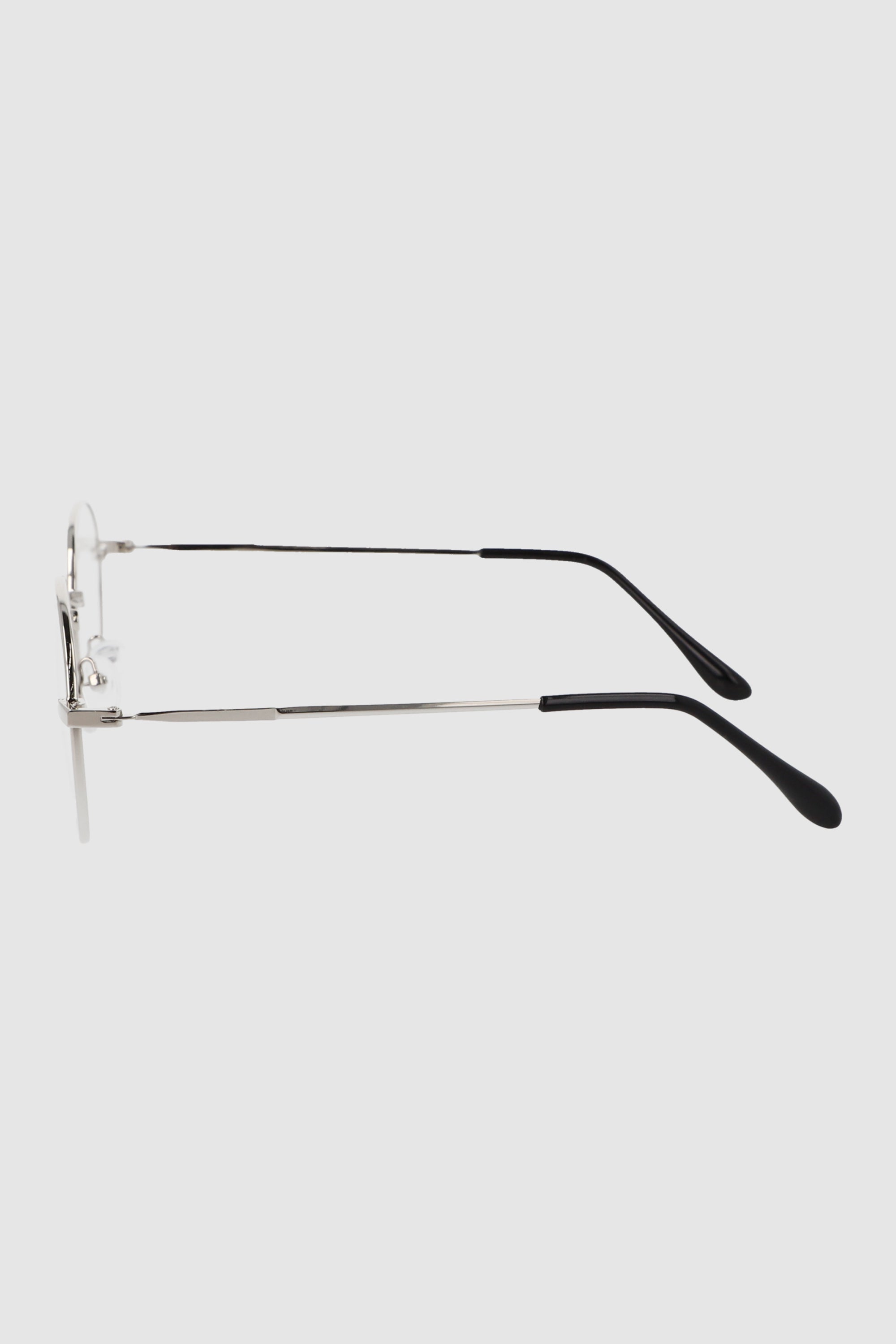 Lentes blue light circulo metal PLATA
