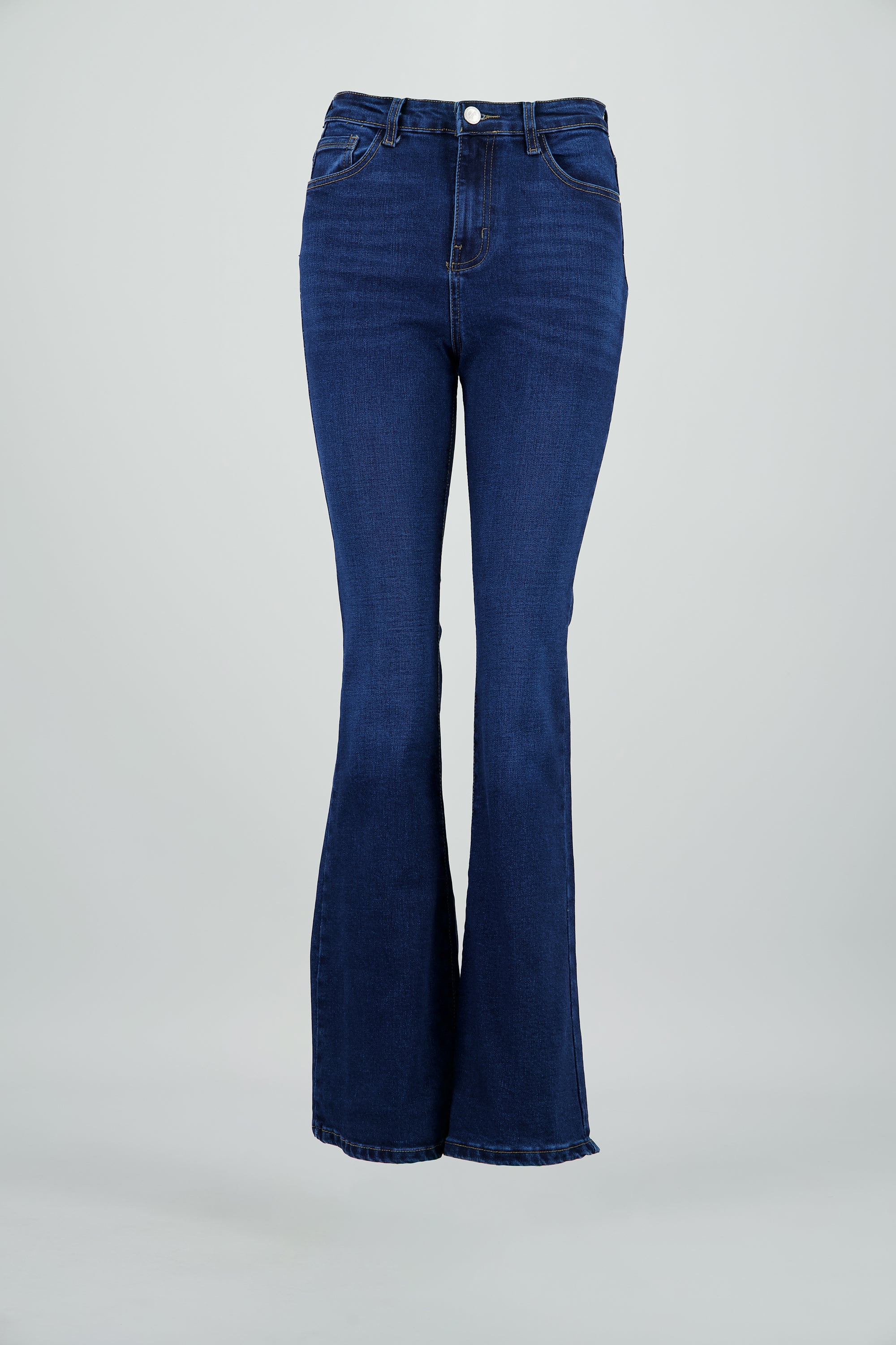 Jeans flare mid rise