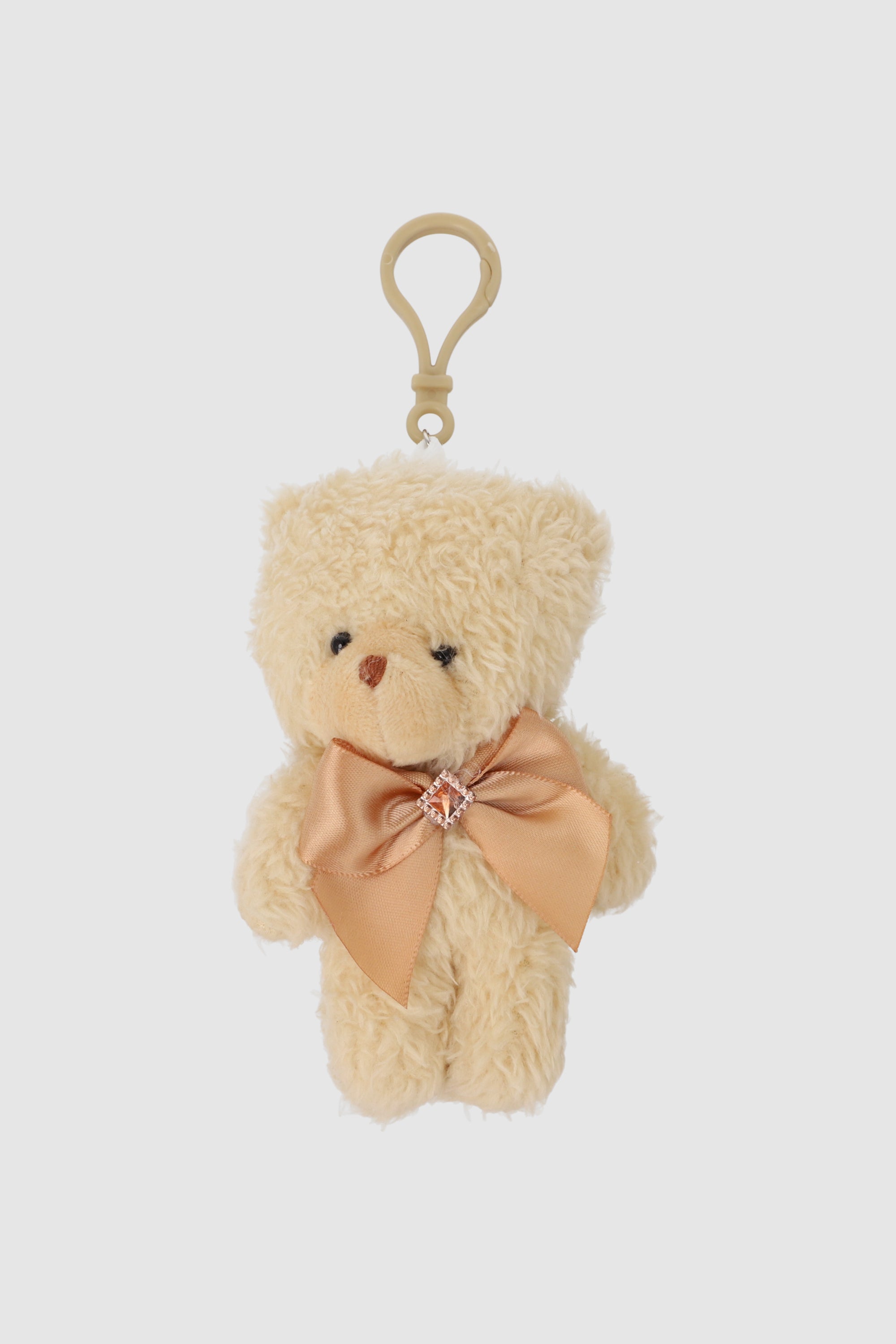 LLAVERO OSITO PELUCHE BEIGE