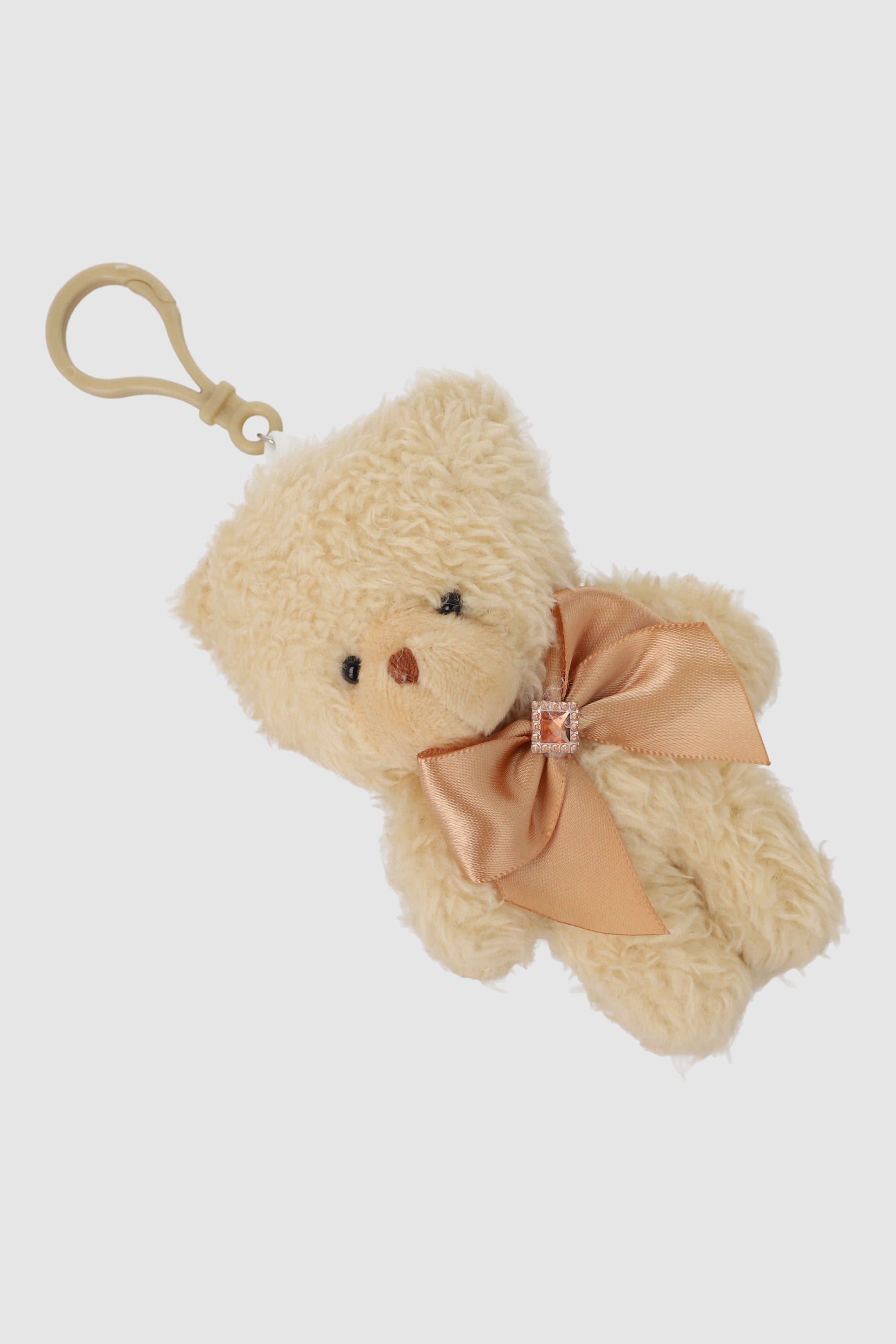 LLAVERO OSITO PELUCHE BEIGE