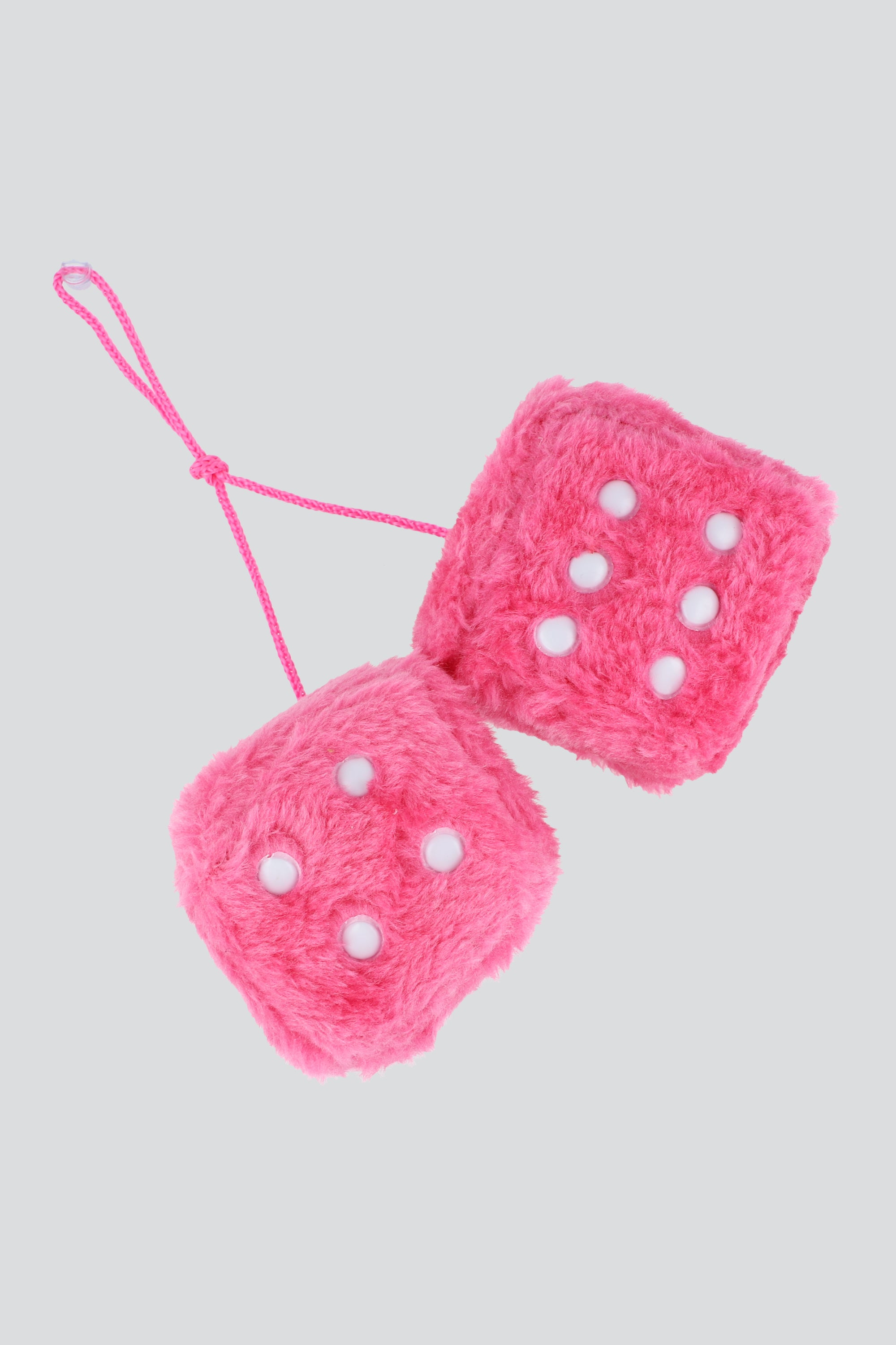 Peluche juego dados ventosa ROSA