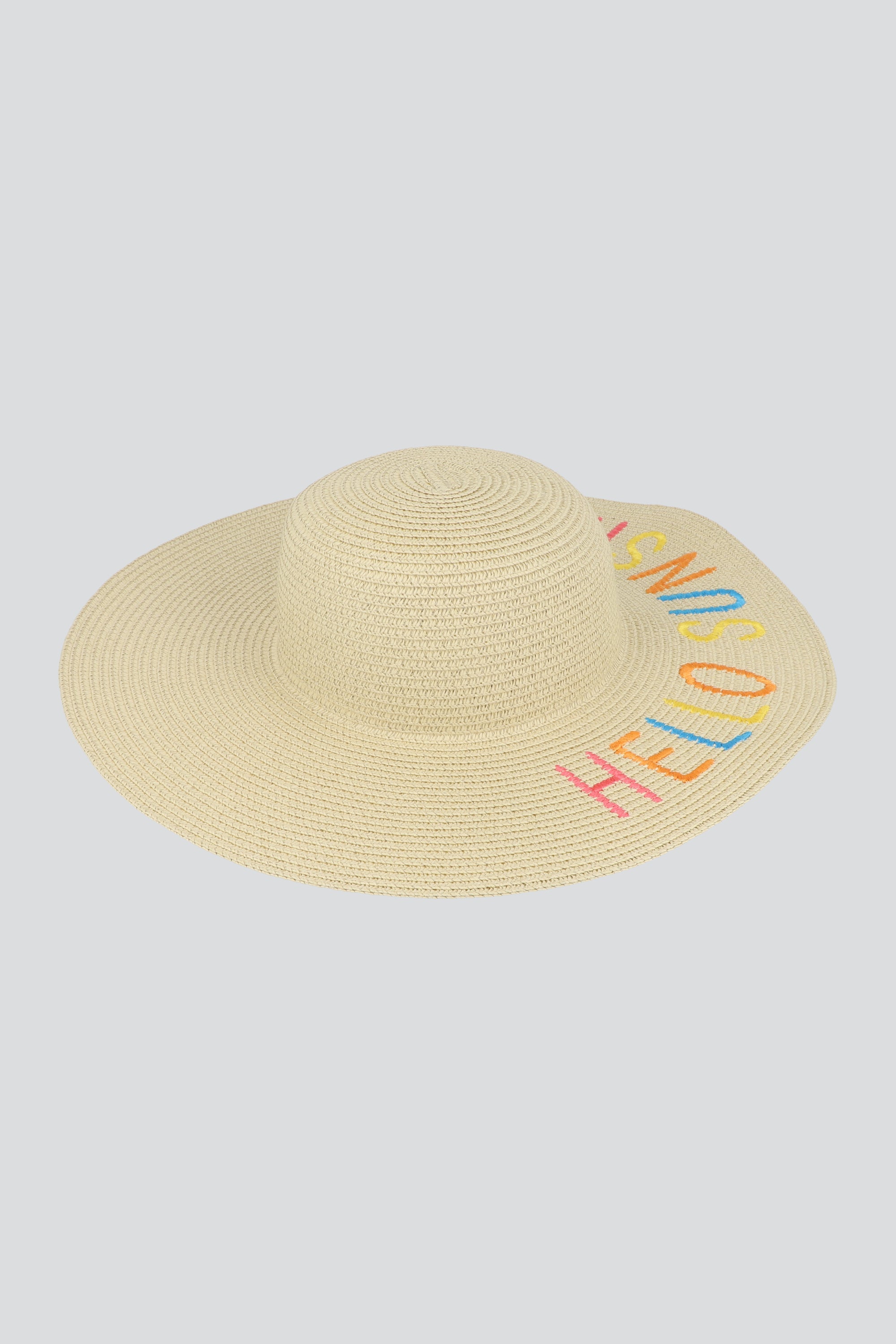 Sombrero floppy hello sunshine BEIGE