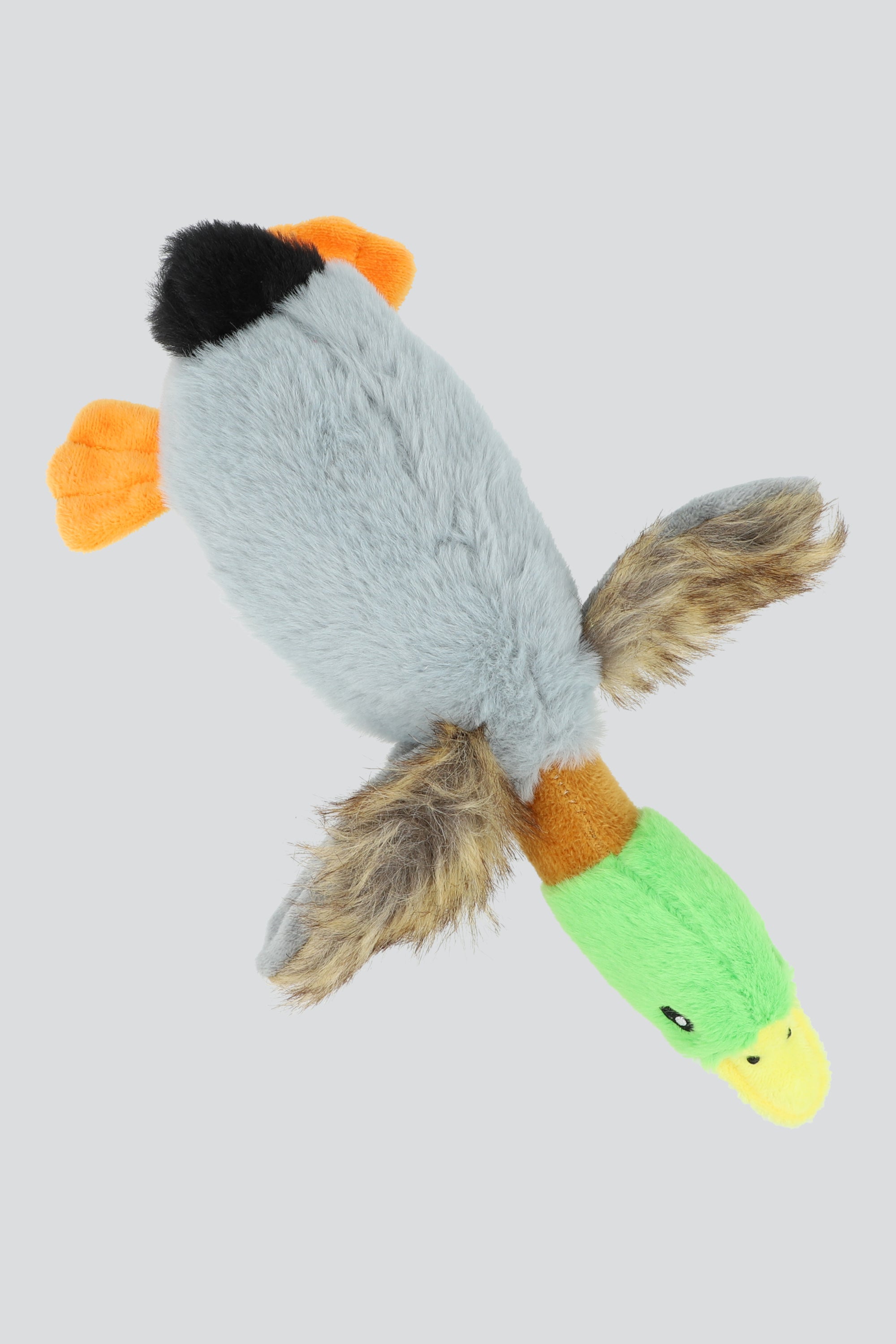 Peluche pato cazador GRIS