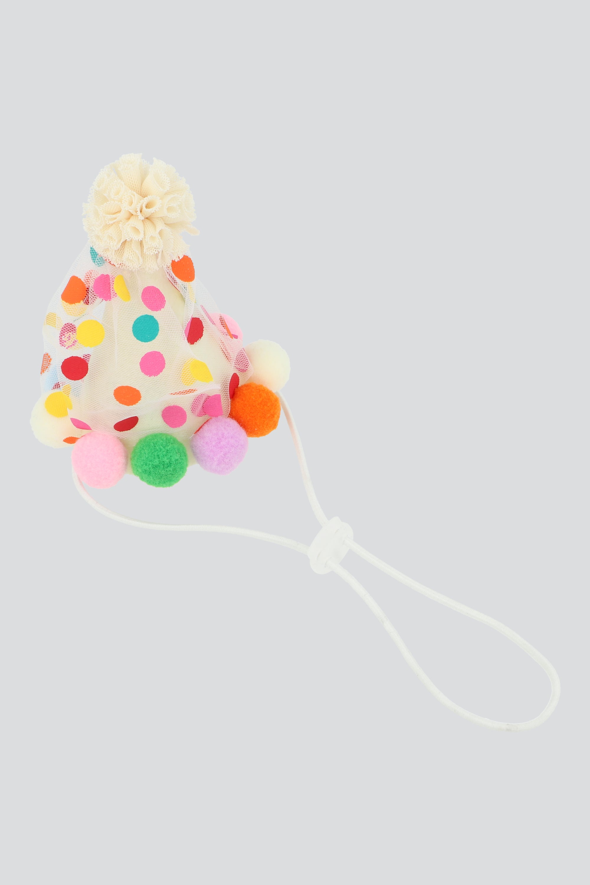 Gorro cumpleañero mascota MULTICOLOR