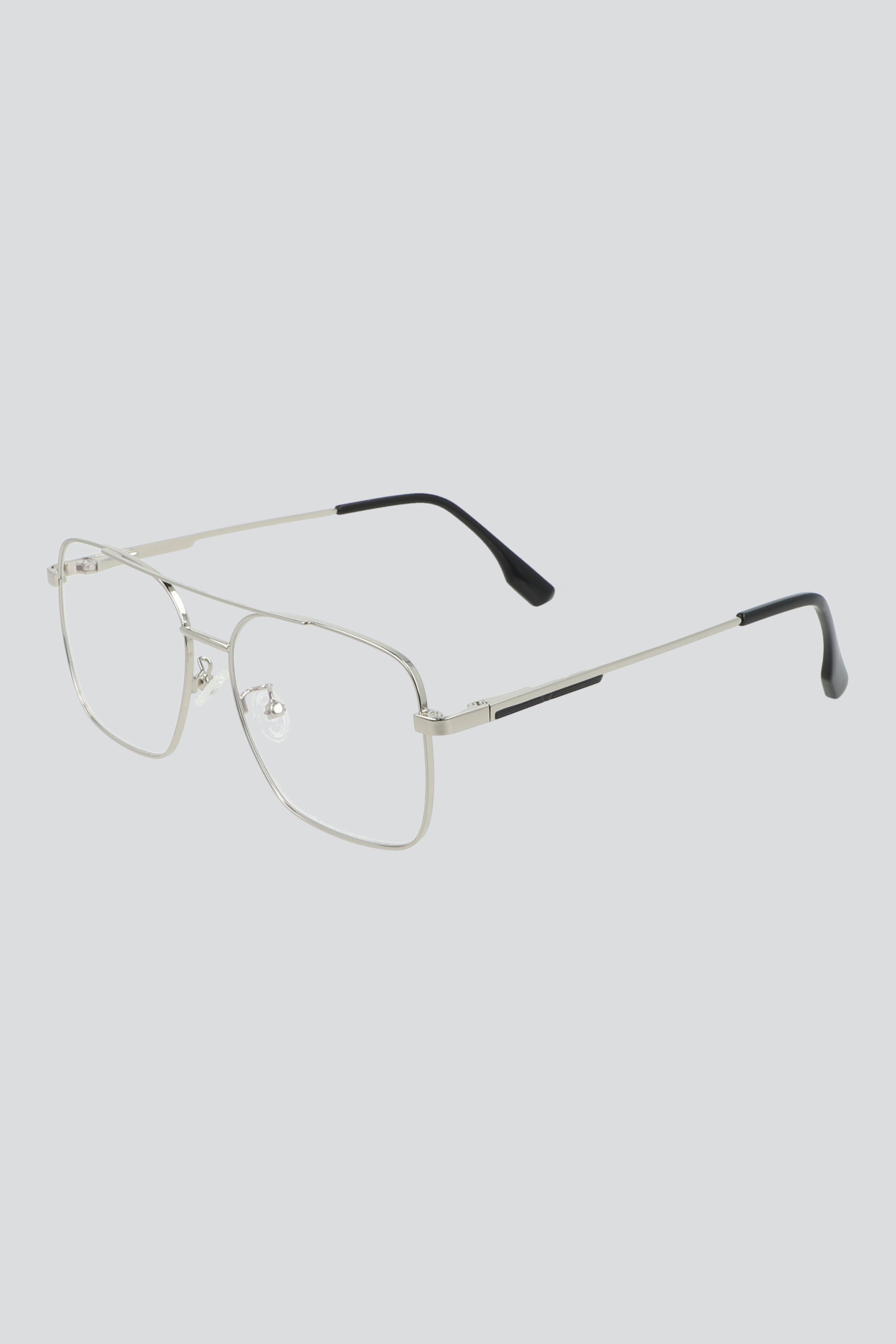Lentes proteccion luz azul retro PLATA