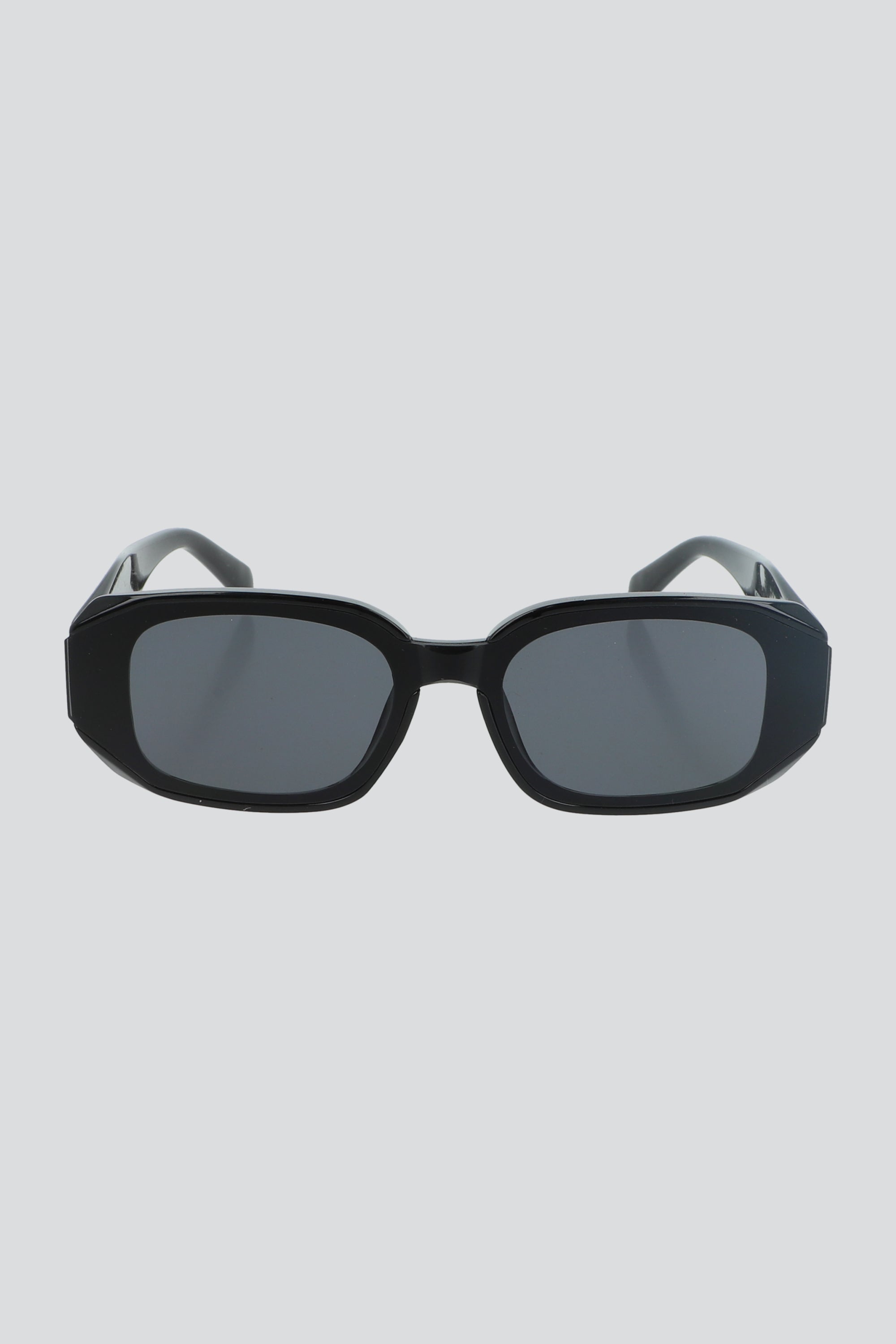 Lentes de sol rectangulo pasta NEGRO