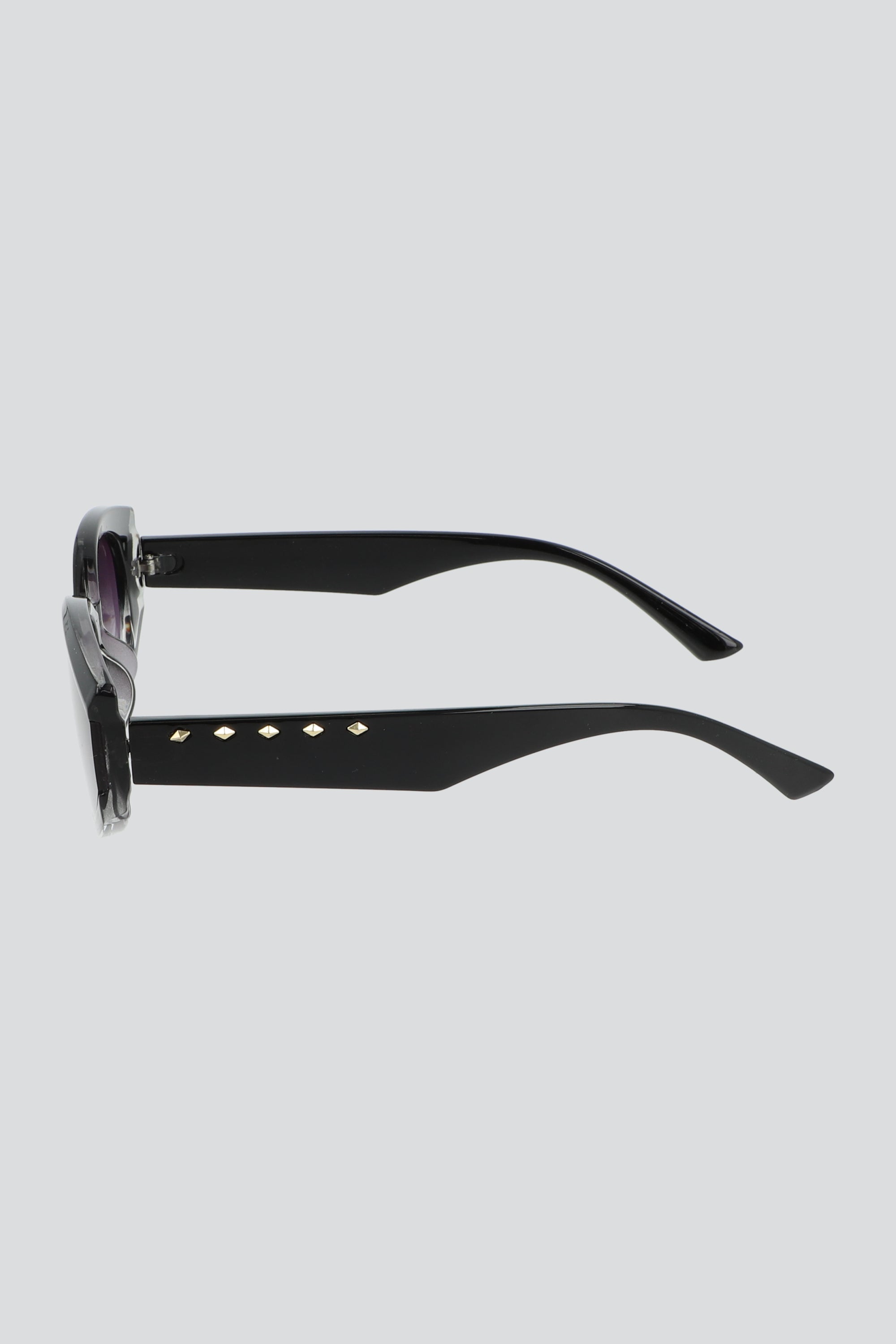 Lentes orilla cortada NEGRO
