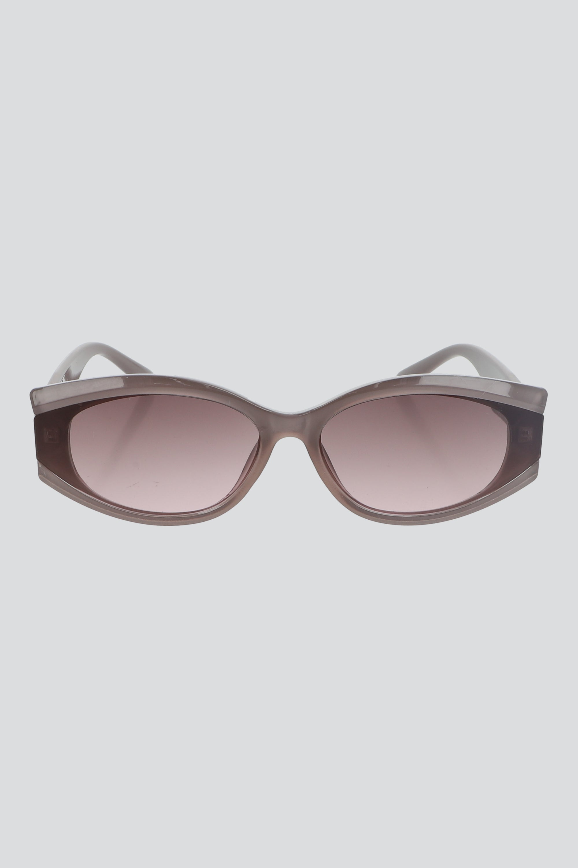 Lentes orilla cortada GRIS