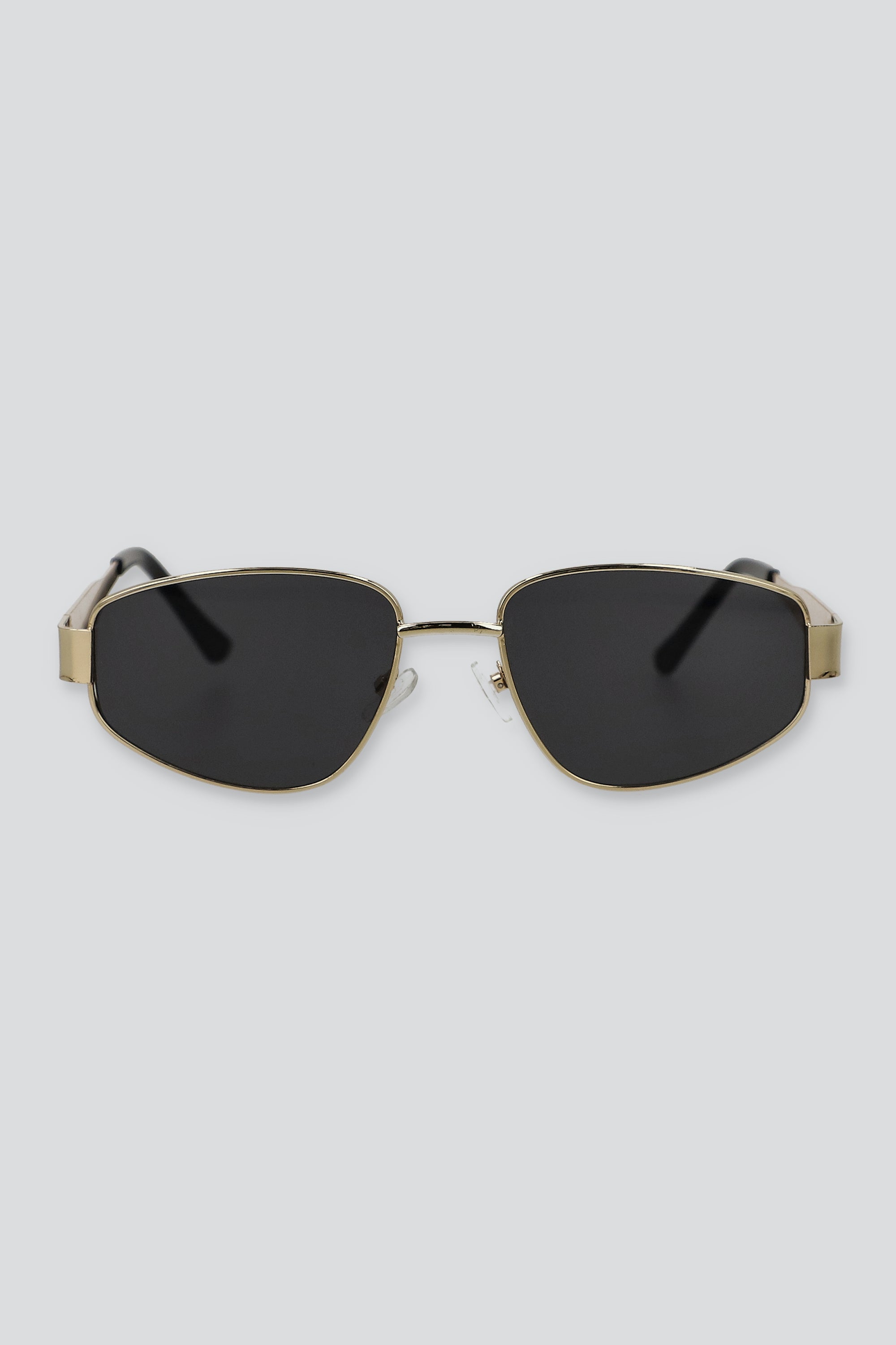 Lentes de sol retro NEGRO