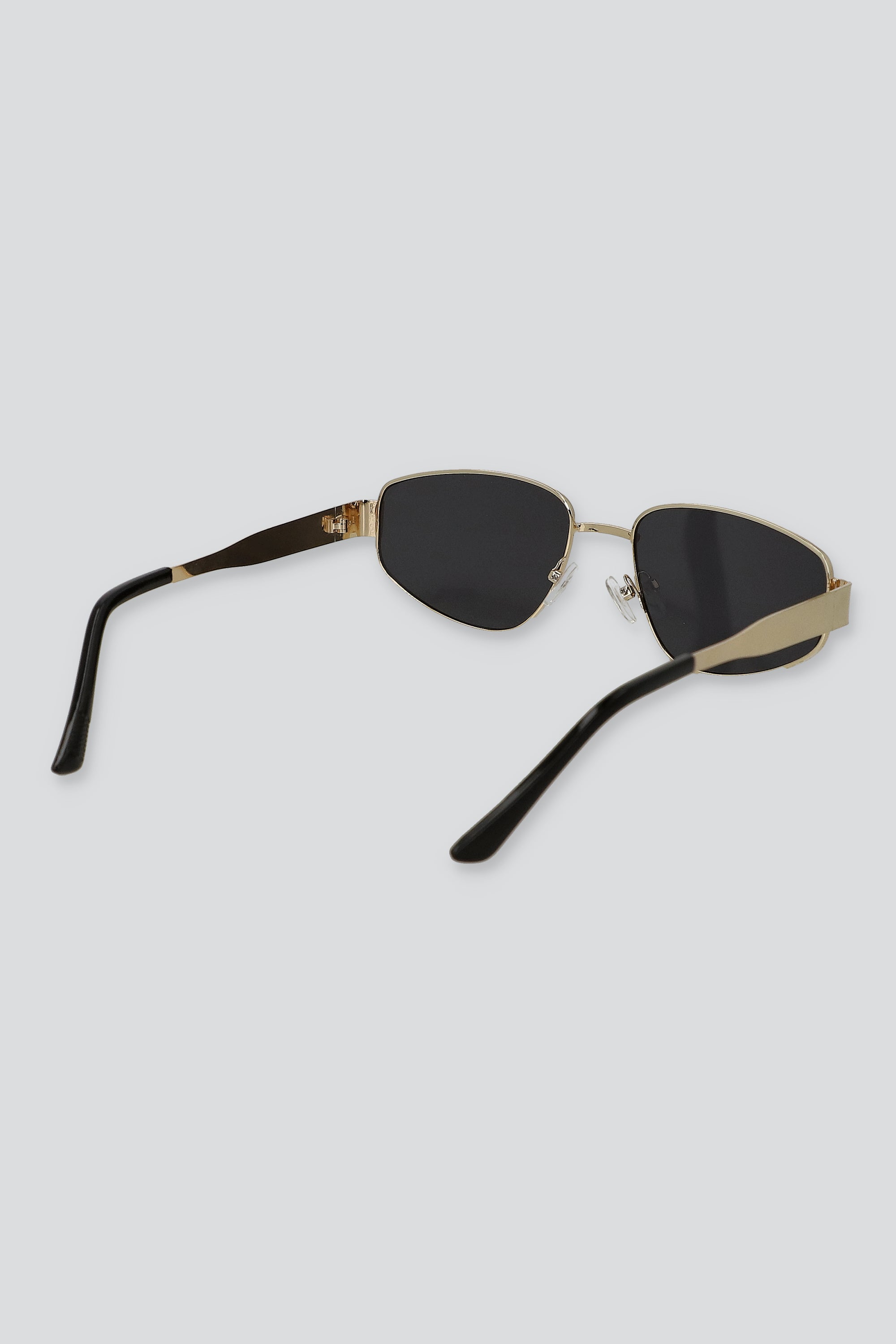 Lentes de sol retro NEGRO