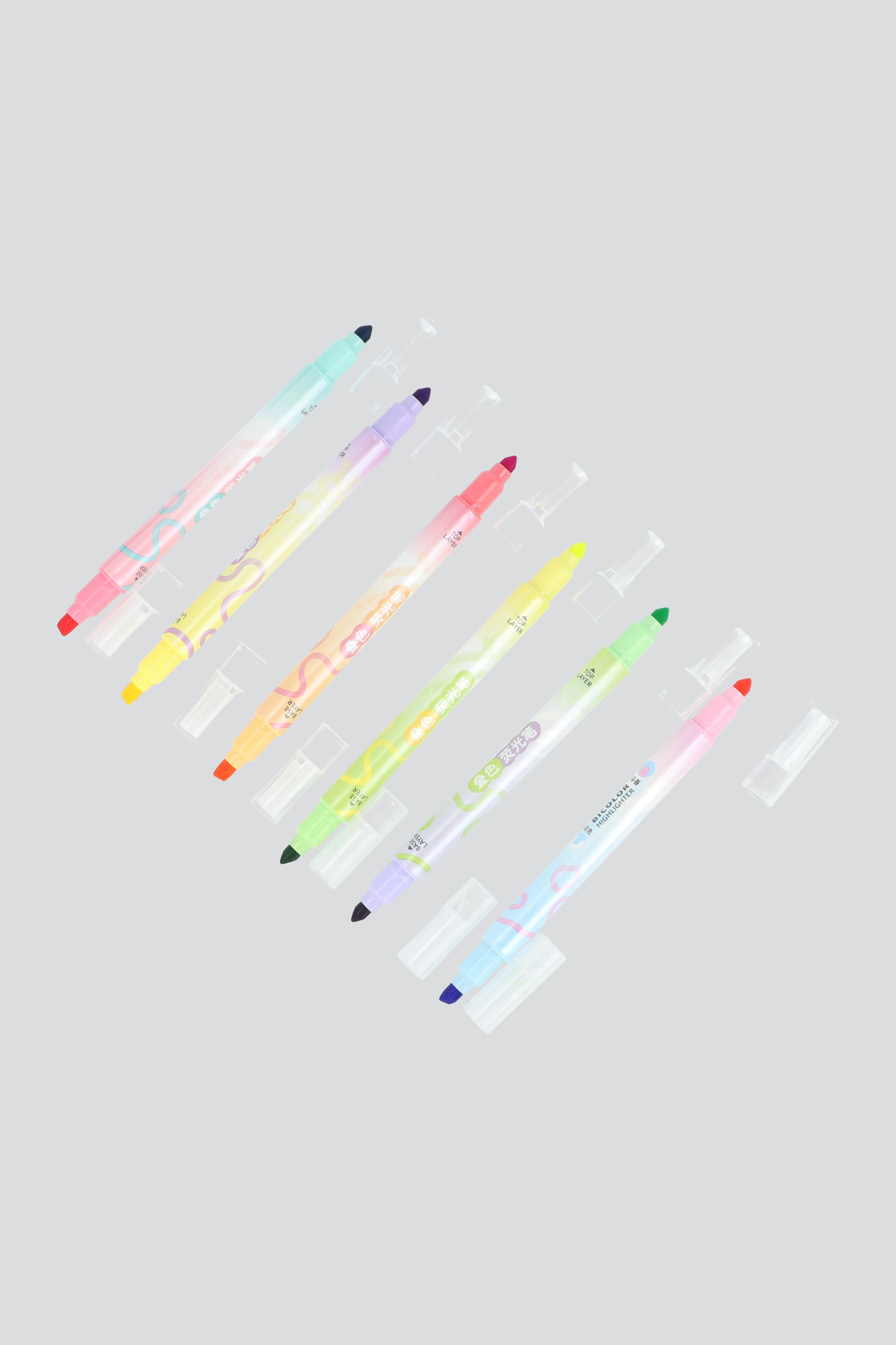 Set 6 marcadores print MULTICOLOR