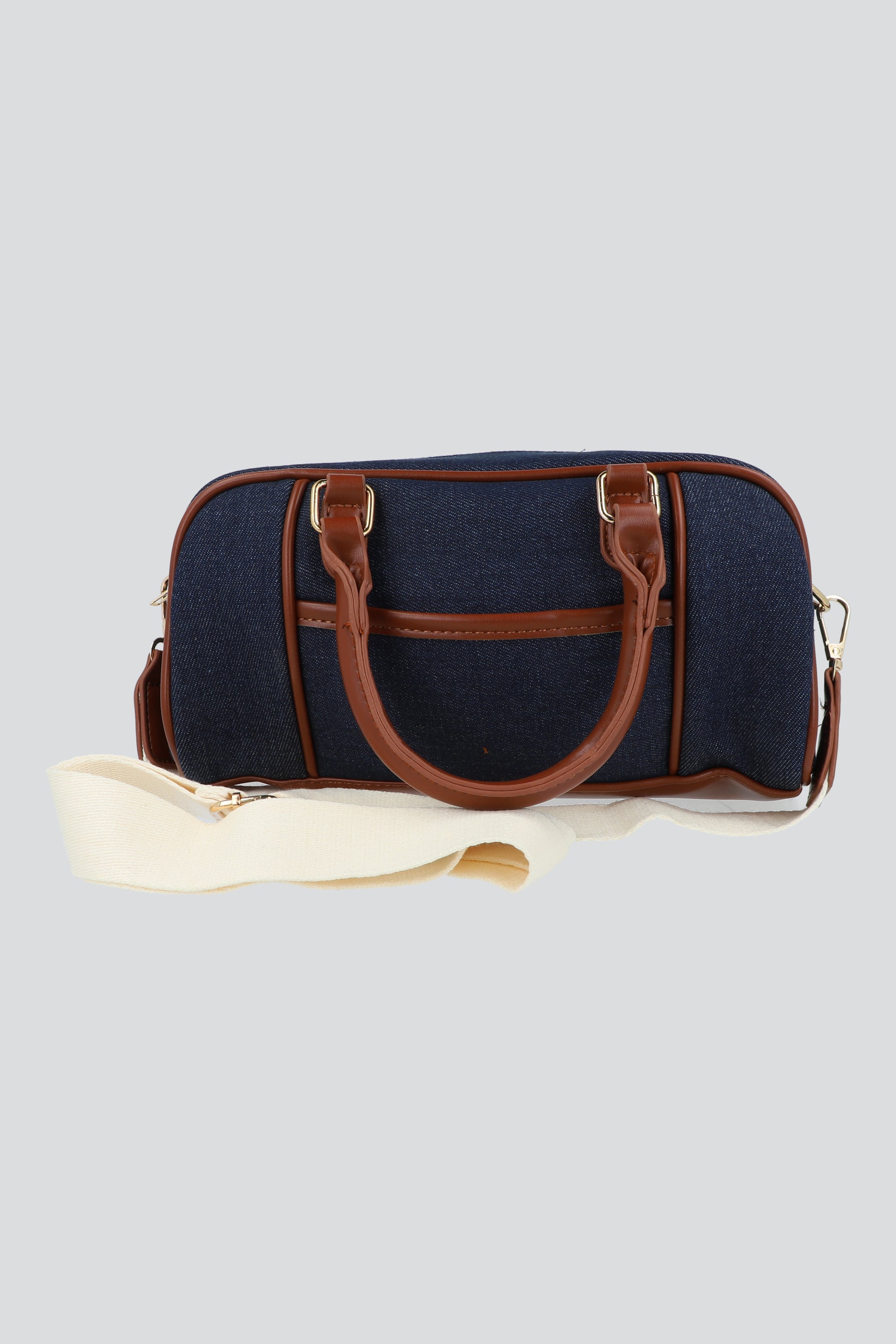 Bolsa bowling contrastes DARK WASH