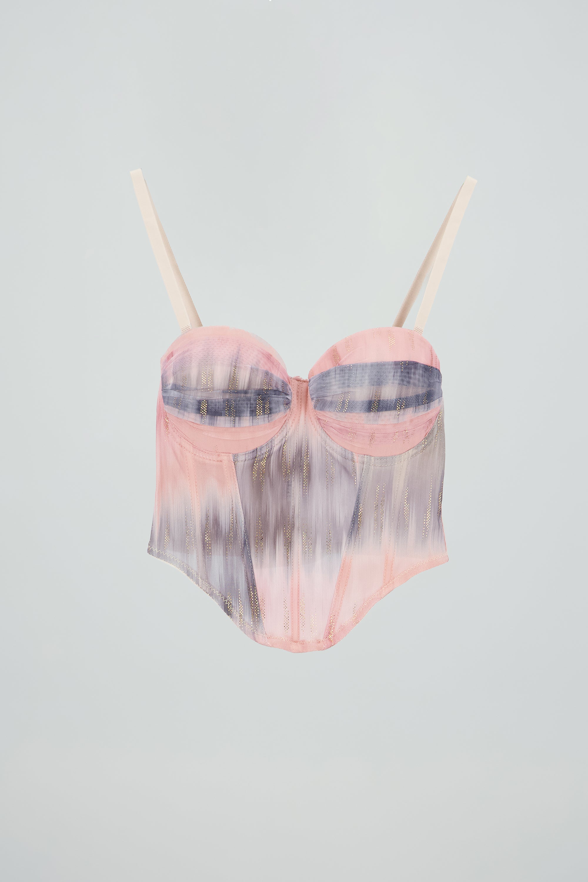 Corset copas color difuminado ROSA COMBO