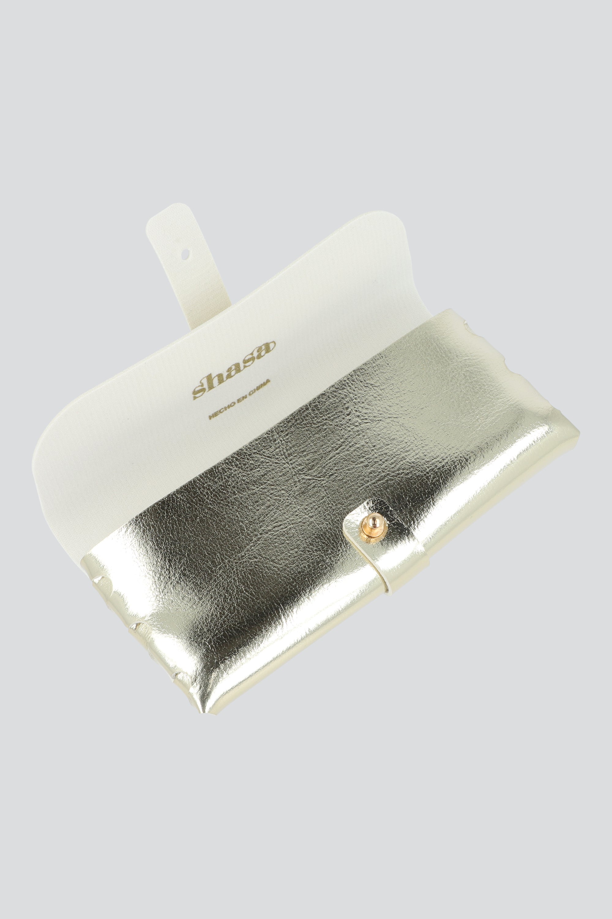 Funda para lentes sobre metálico ORO