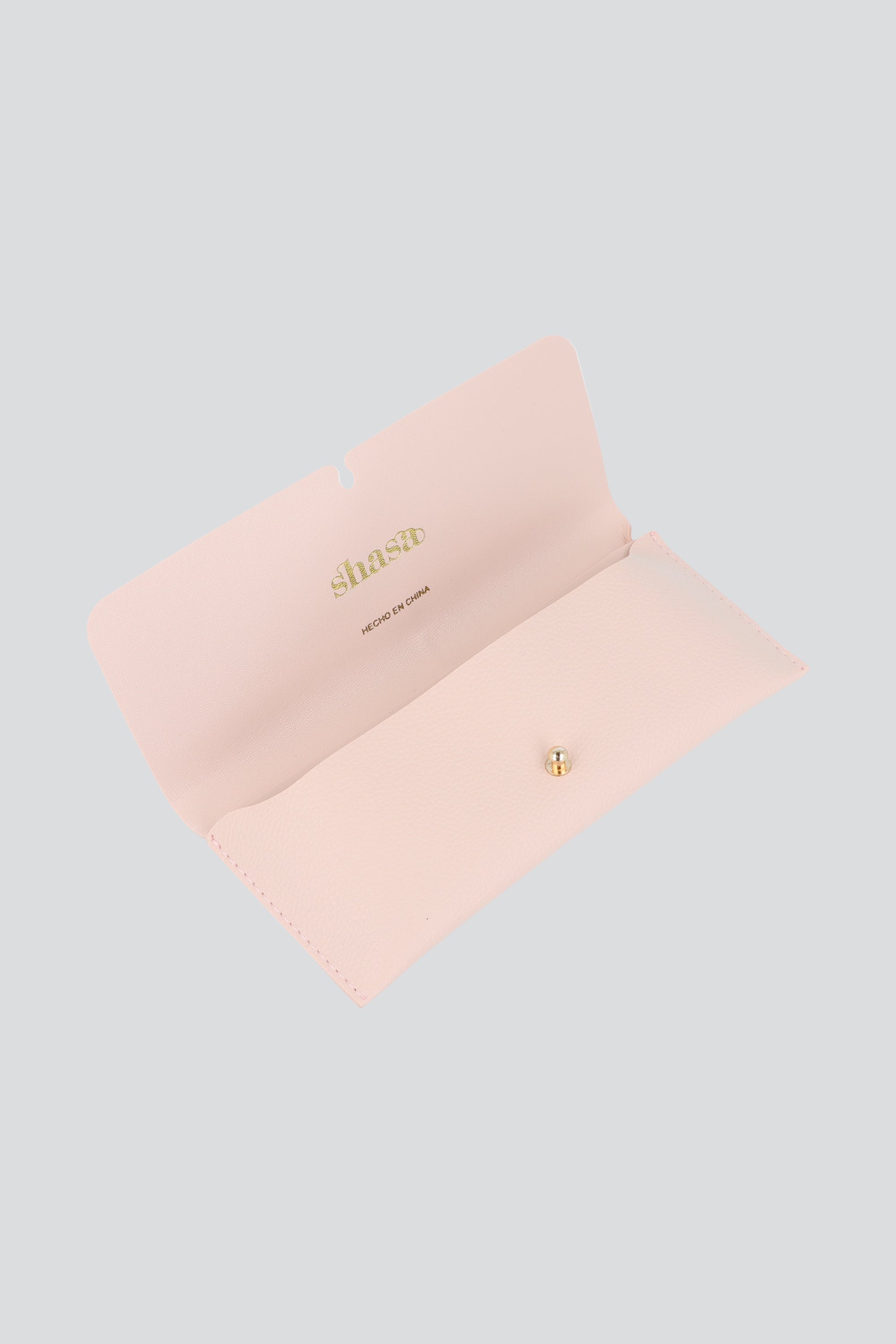 Funda para lentes cierre resorte ROSA