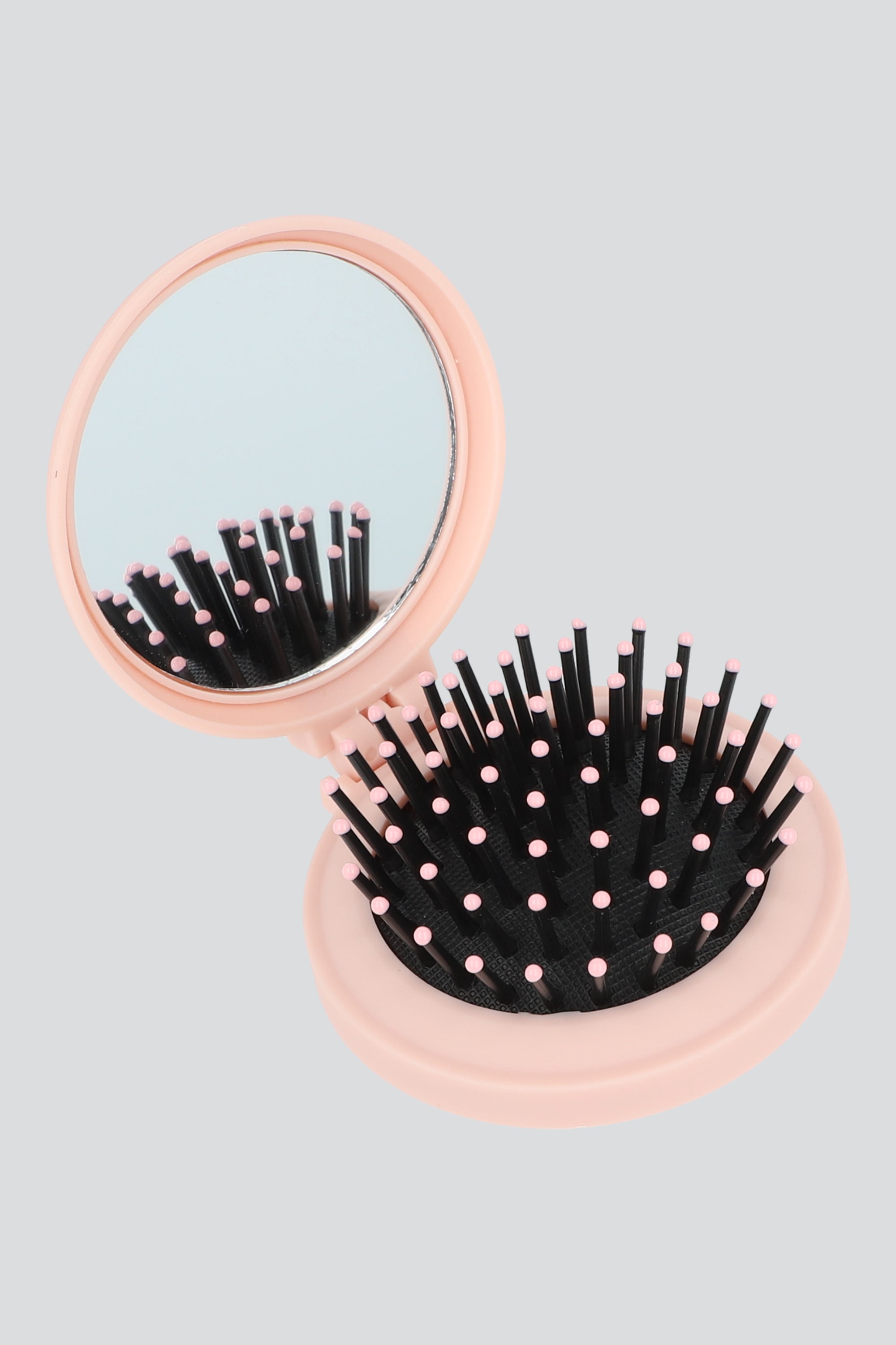 Espejo compacto cepillo ROSA