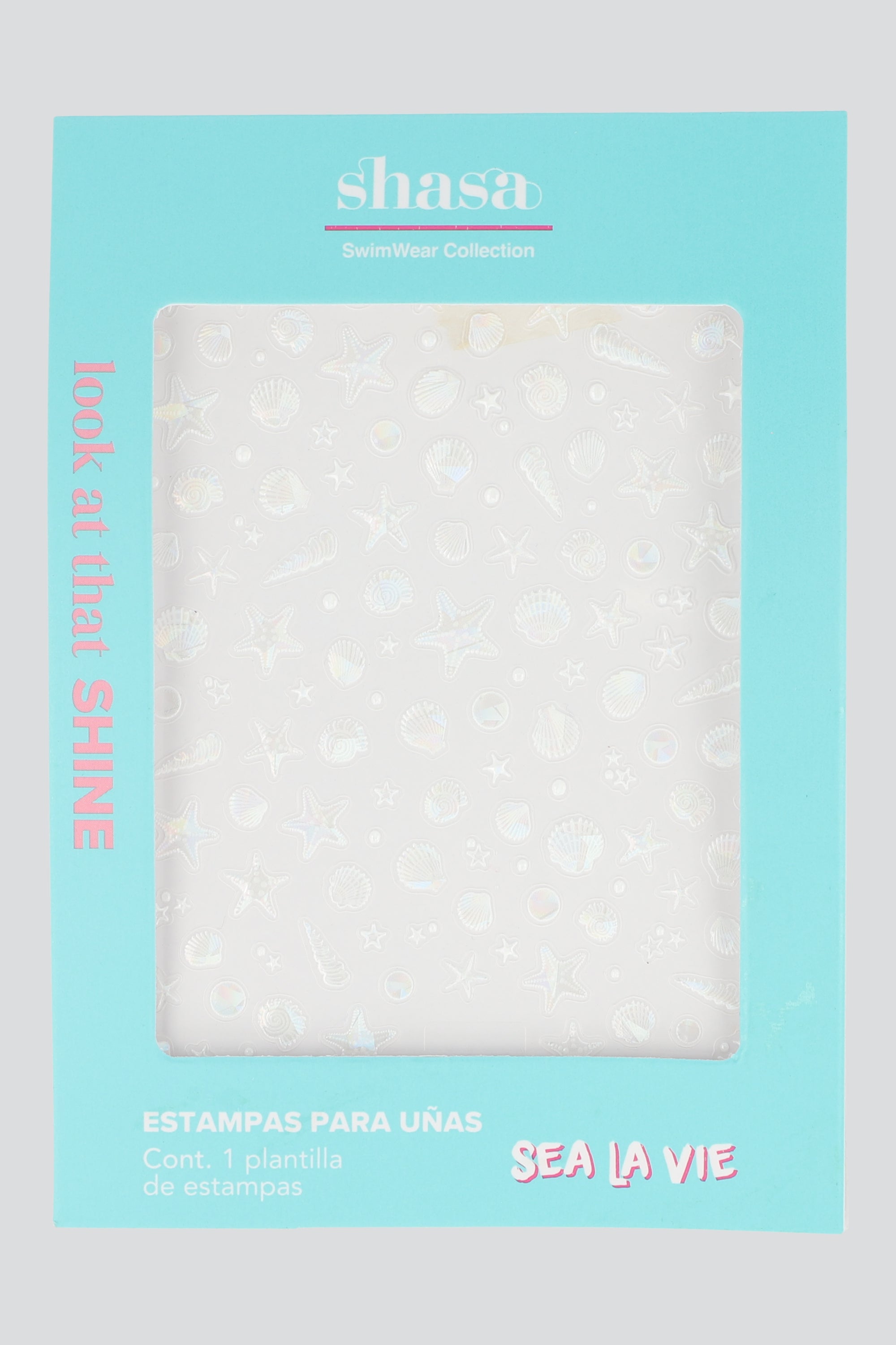 Estampas para uñas mar iridiscentes IRIDISCENTE