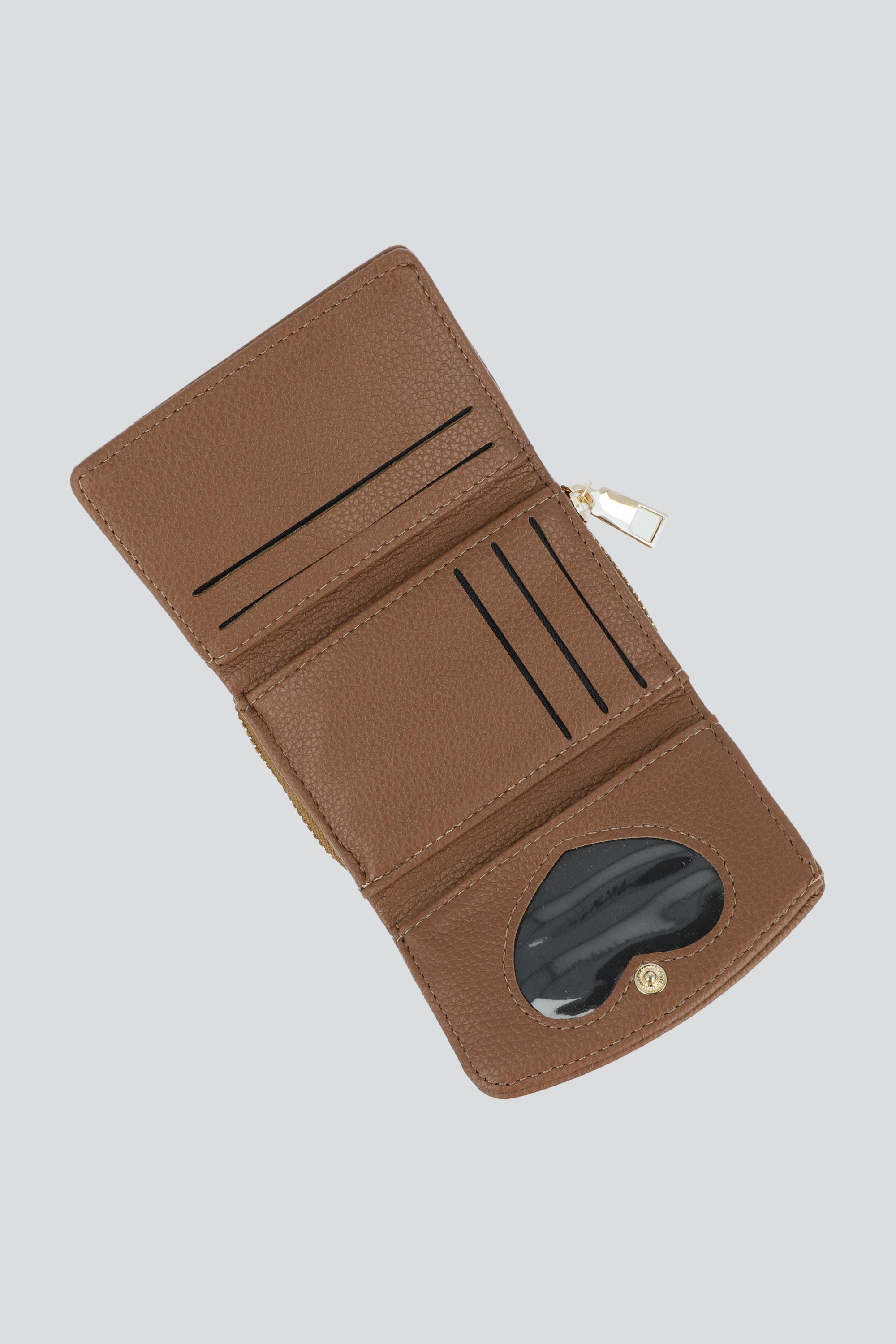 Cartera sencilla cierre CAFE