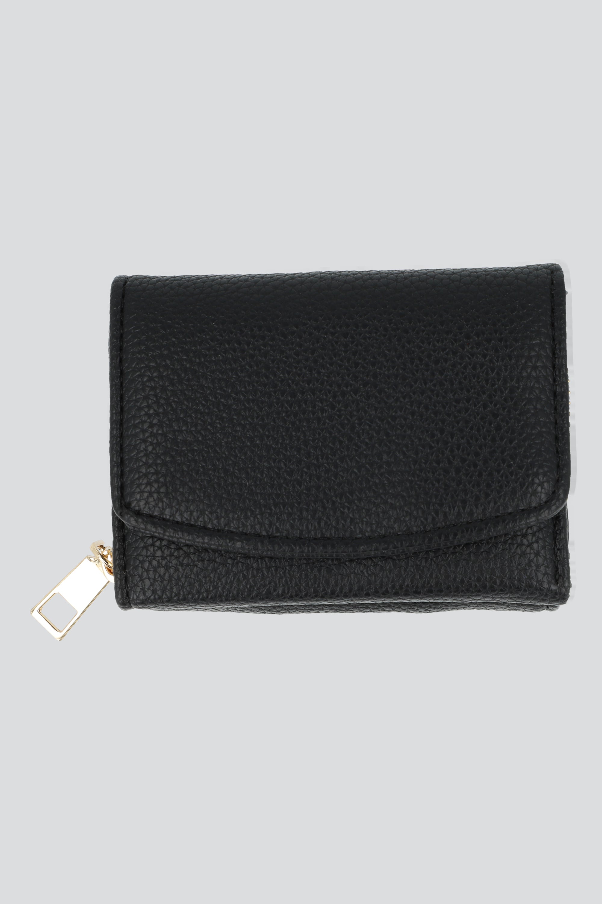 Cartera sencilla cierre NEGRO