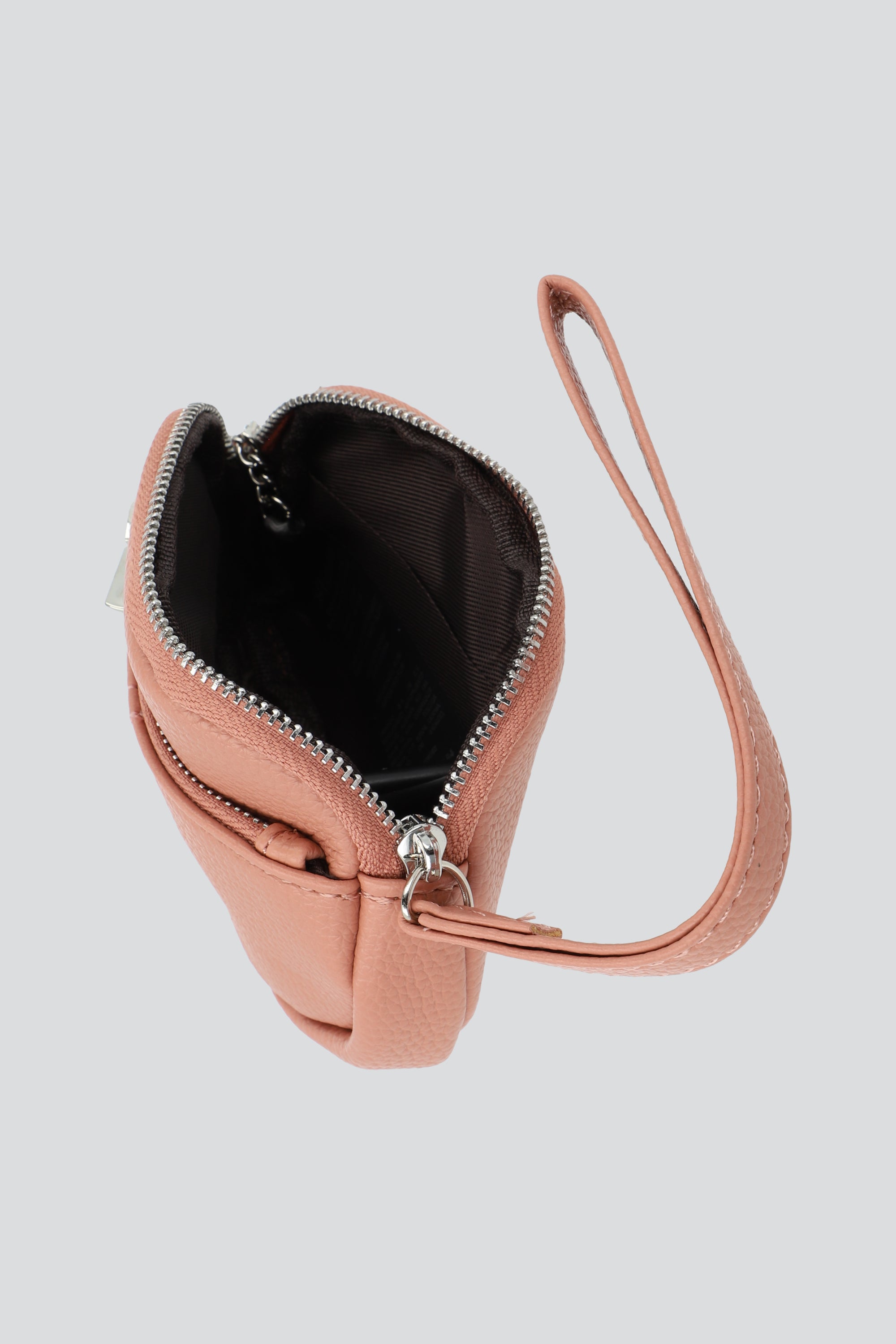 Cartera ovalada correa ROSA