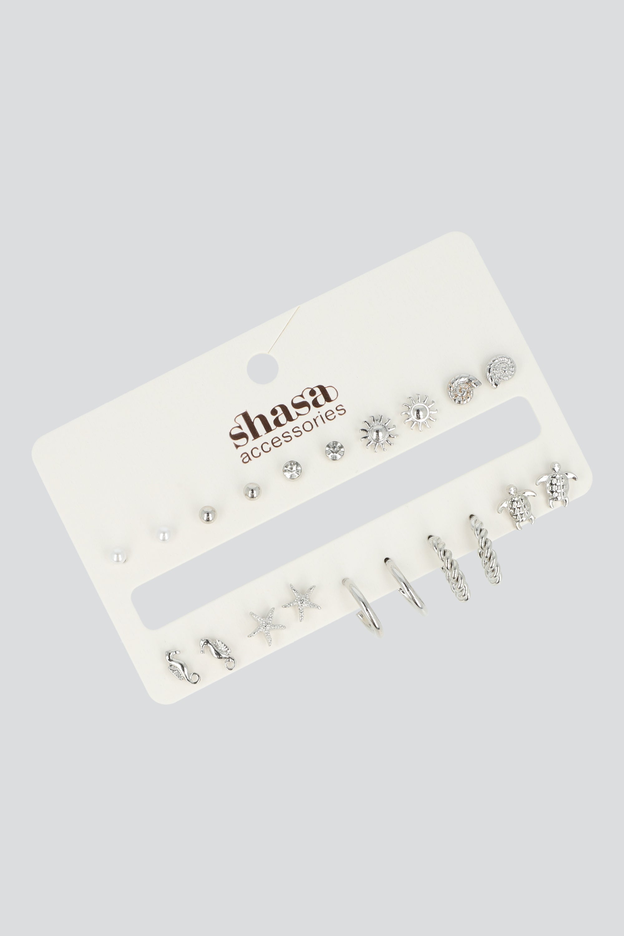 10 PR ARETES ARRACADAS FORMA PLATA