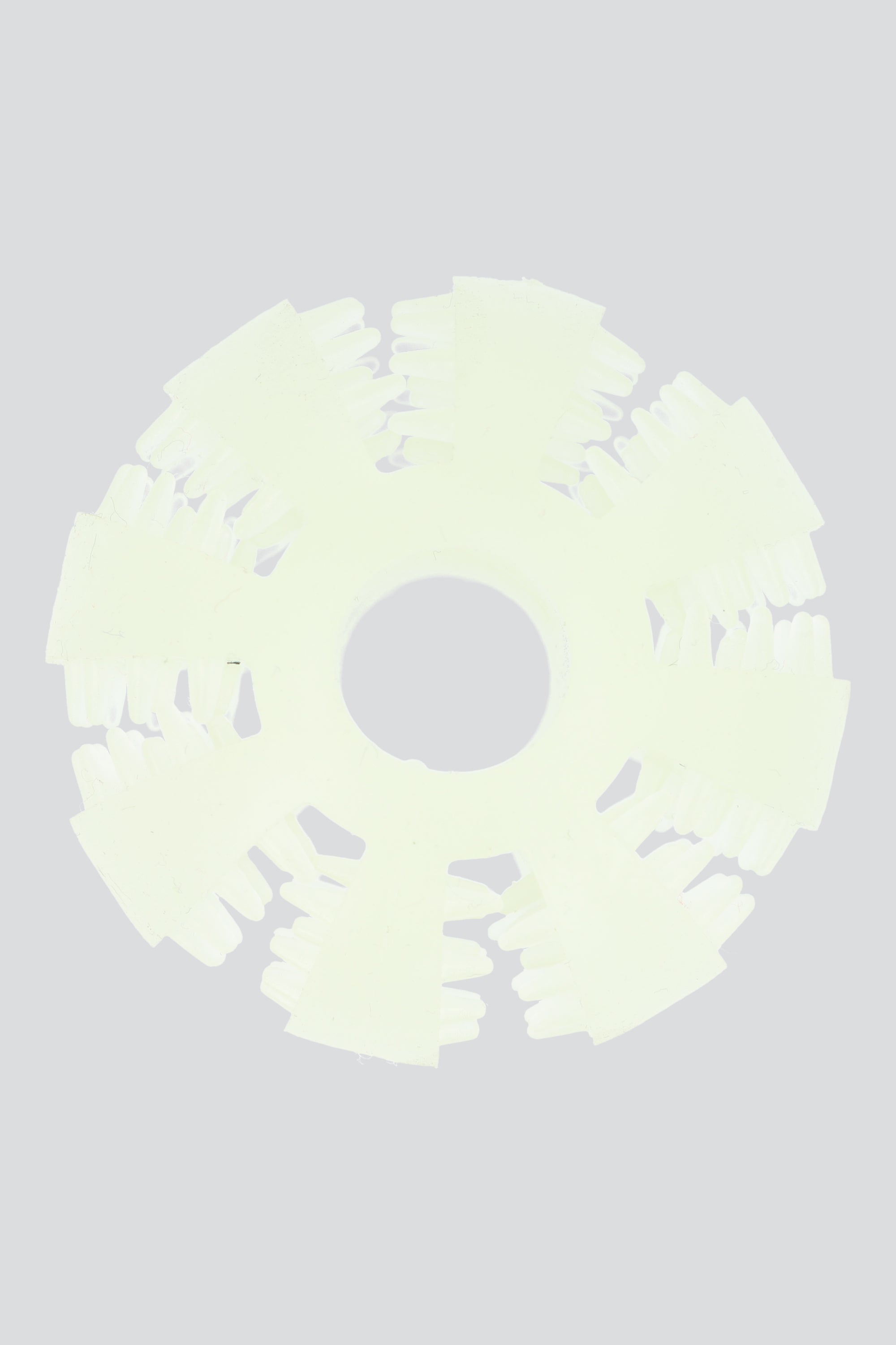 Pelota brilla en la oscuridad TRANSPARENTE