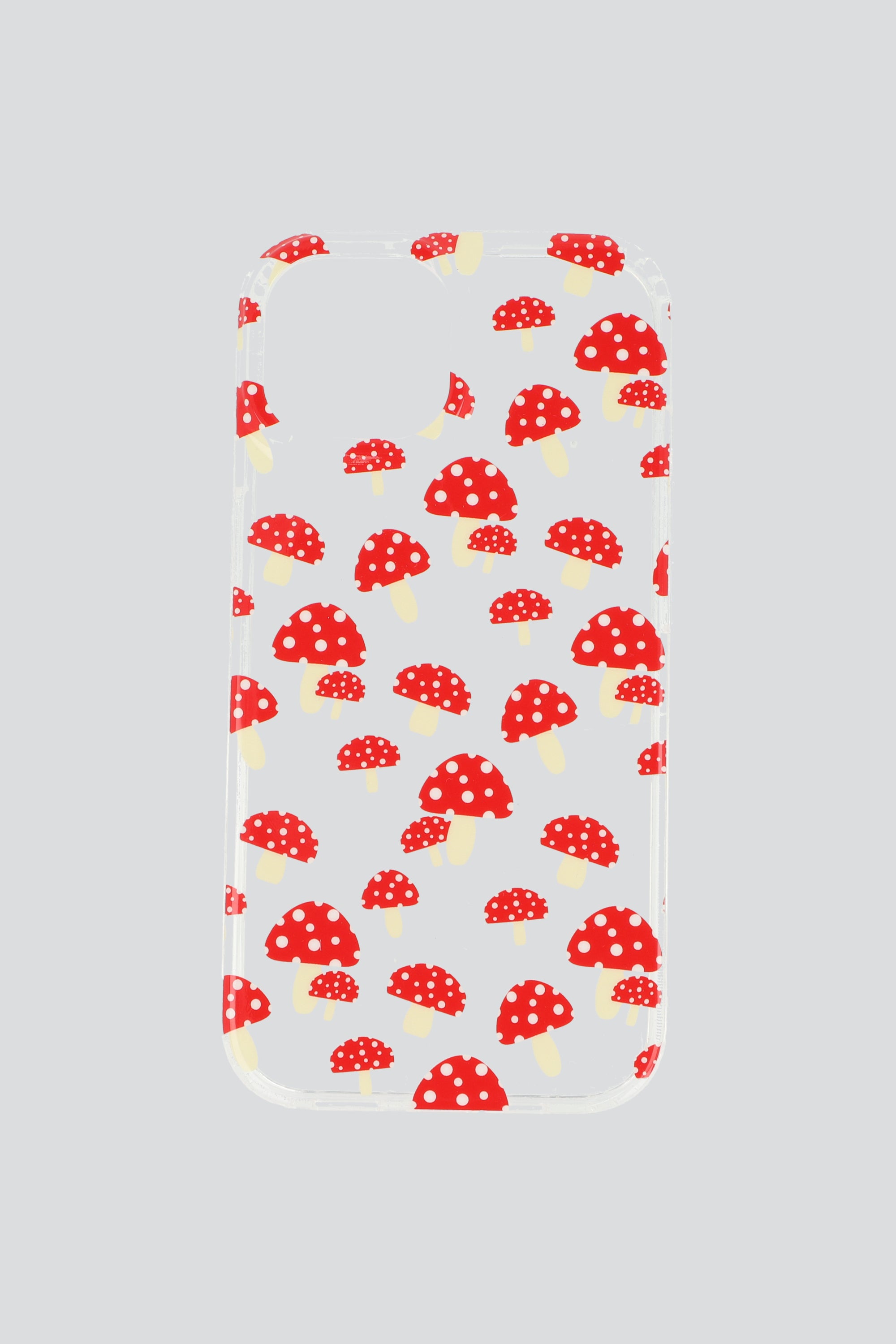 Funda cel iph 15 honguitos ROJO