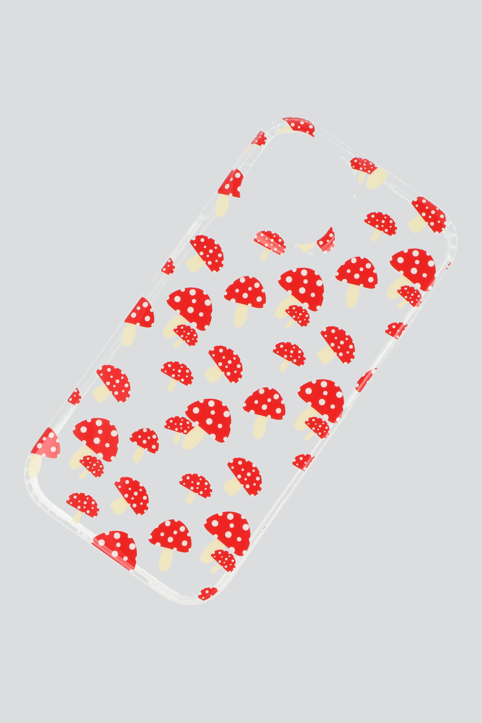 Funda cel iph 15 honguitos ROJO