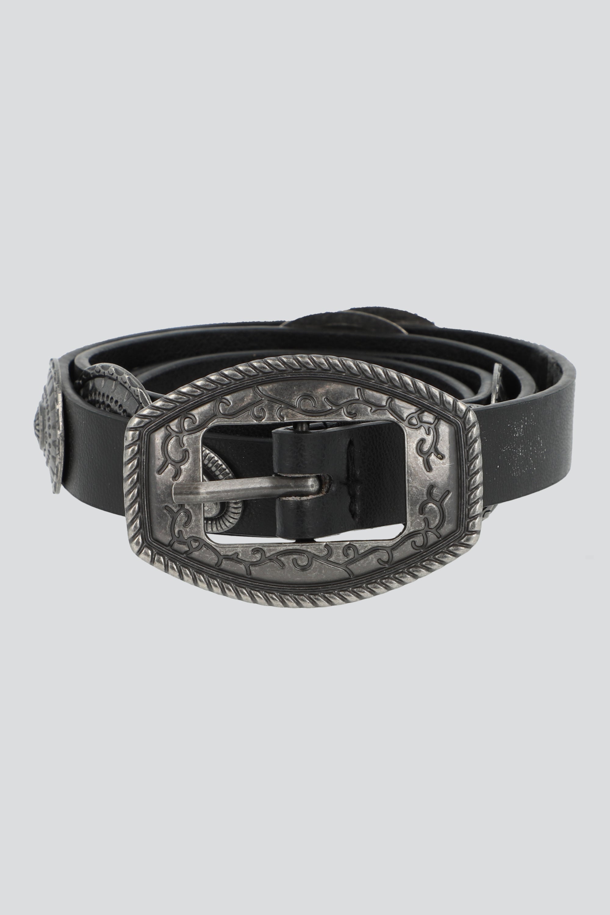 Cinturon detalles vaqueros NEGRO