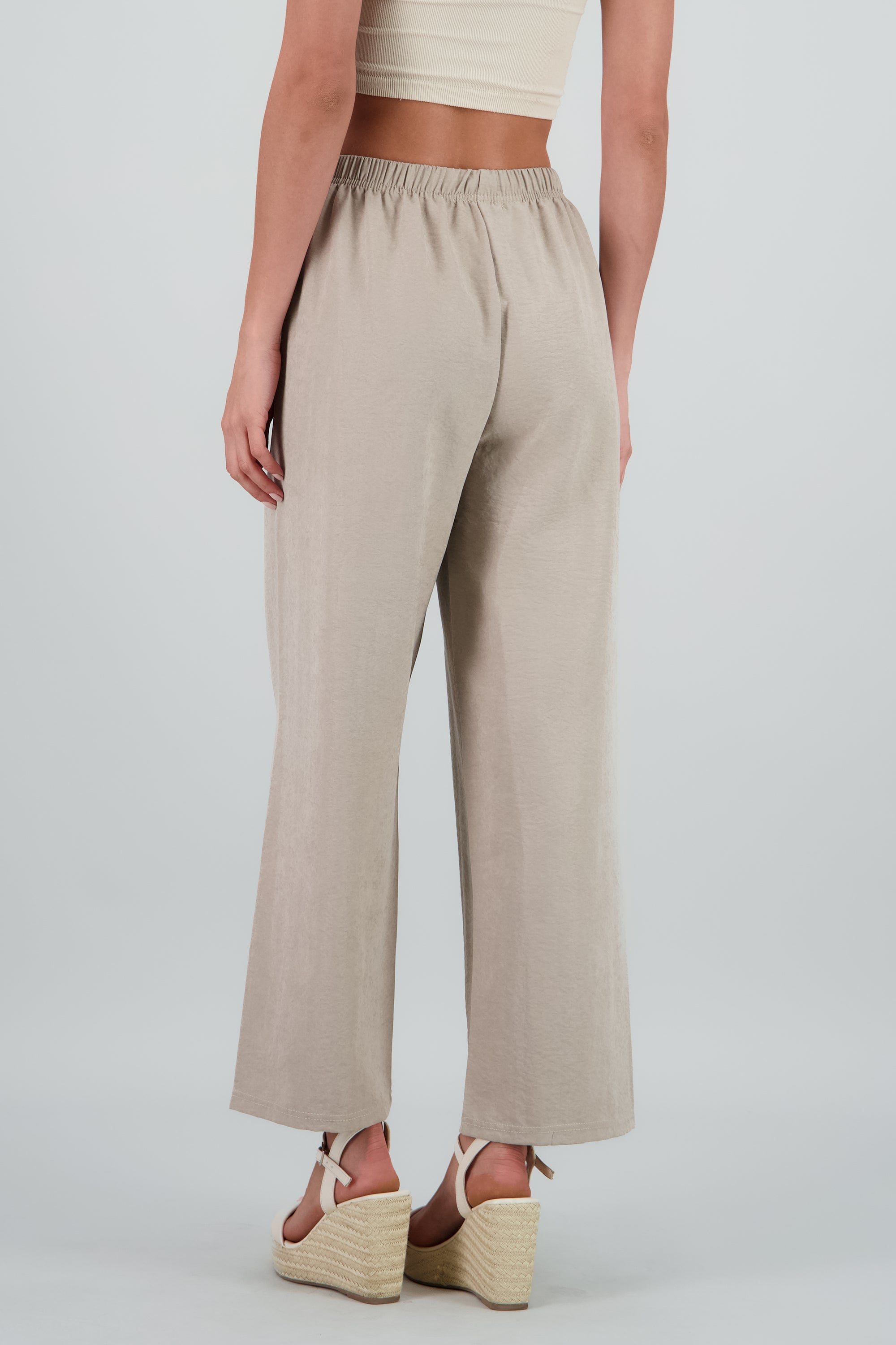 Pantalon liso BEIGE