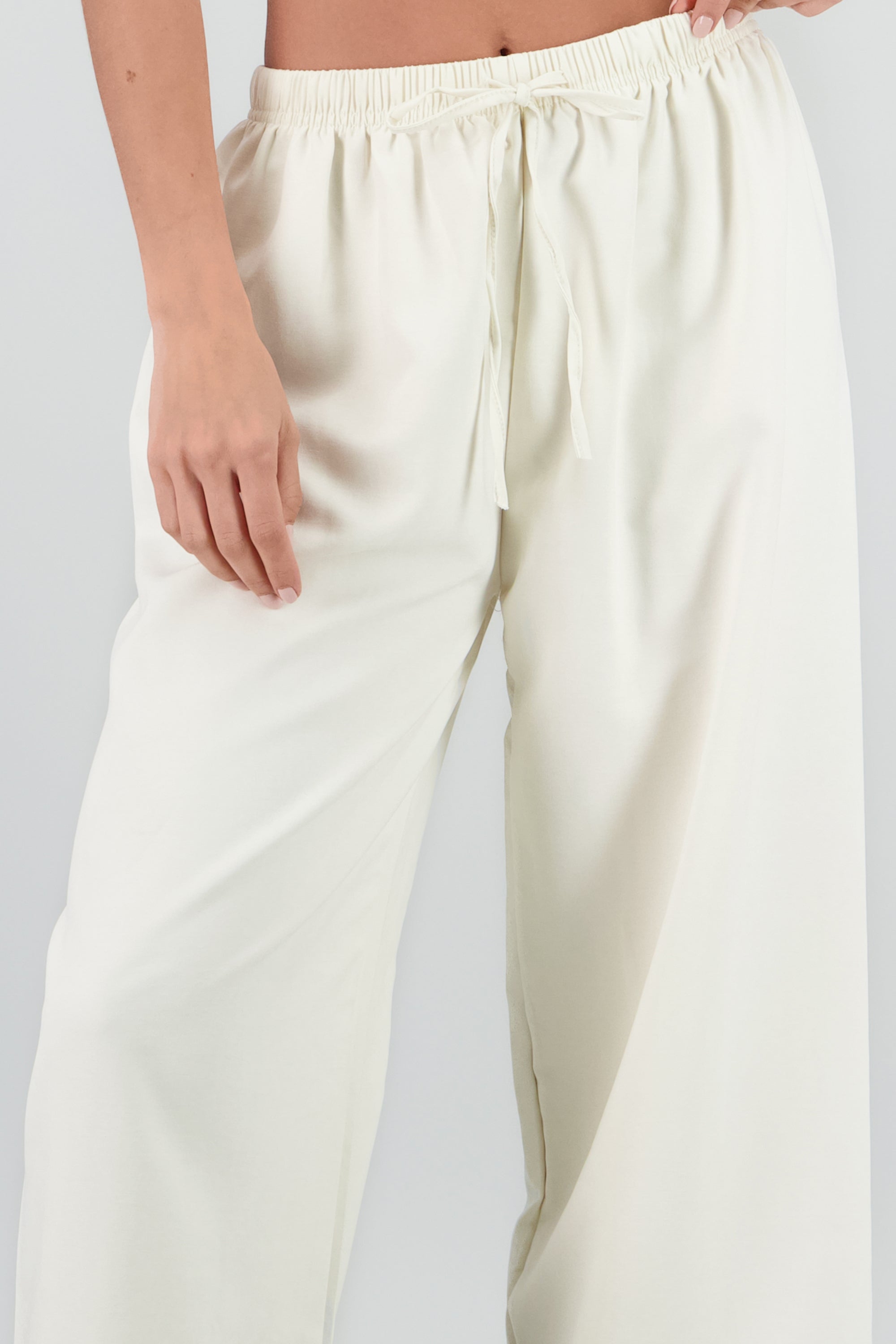 Pantalon liso BLANCO