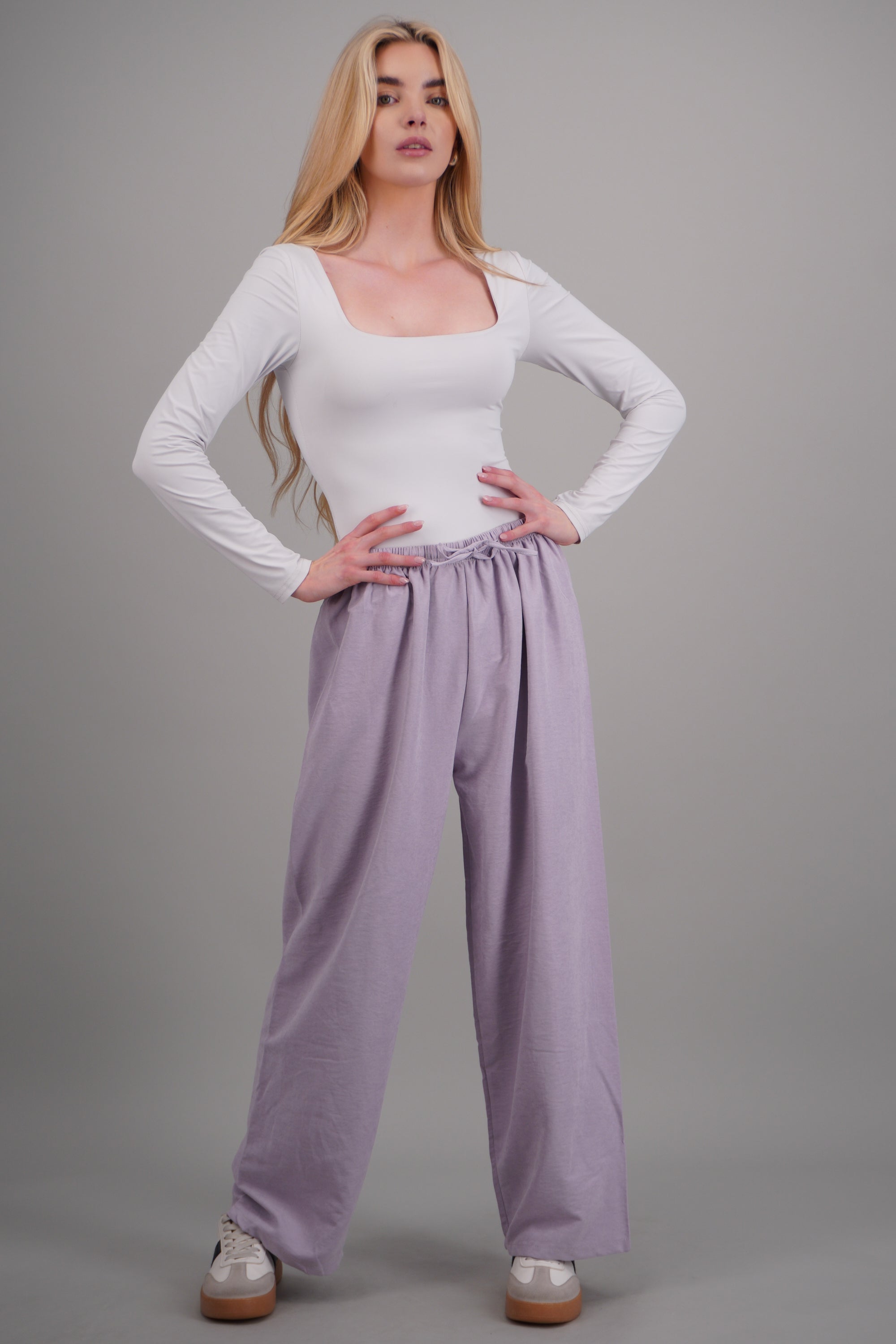 Pantalón liso LILA