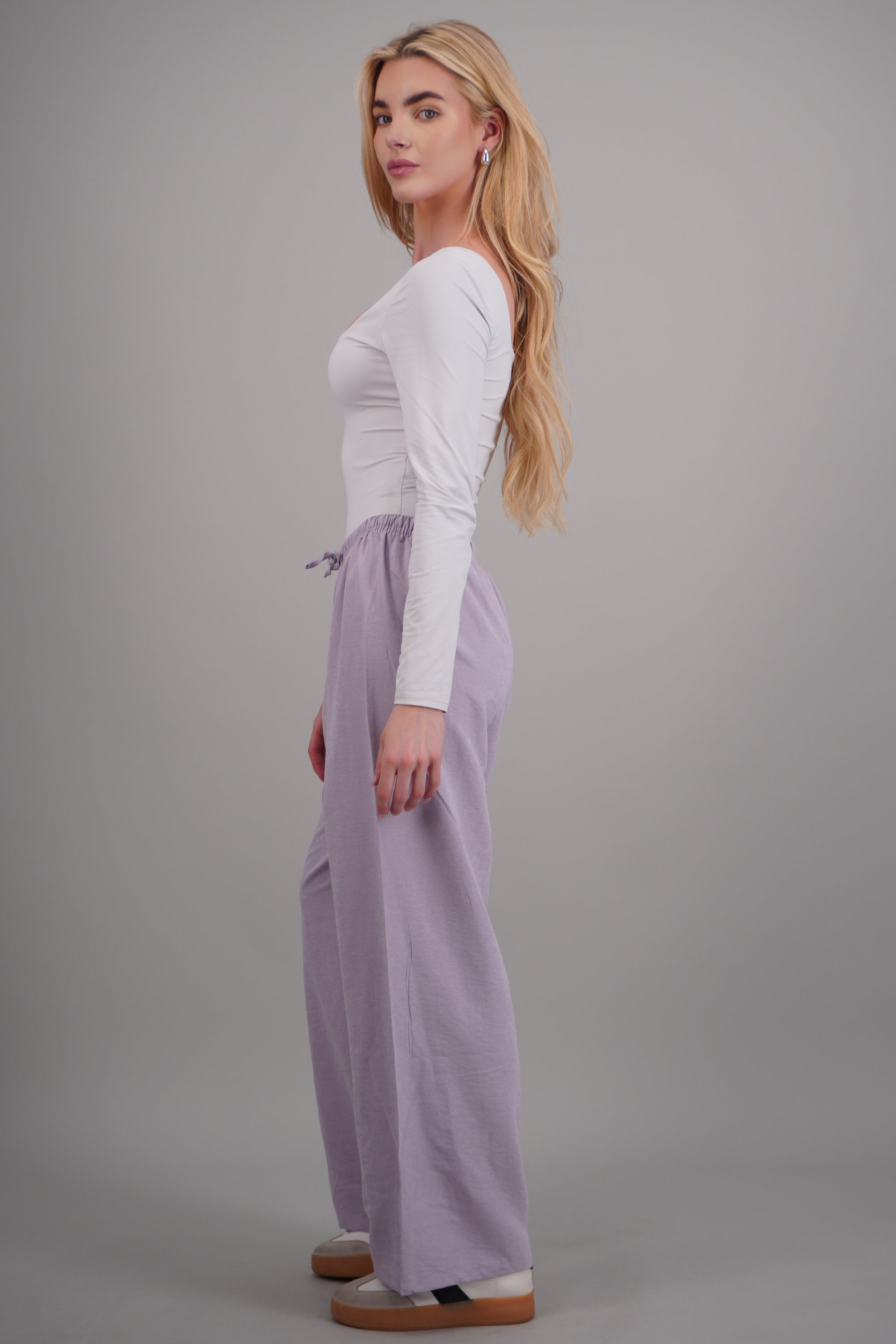 Pantalón liso LILA