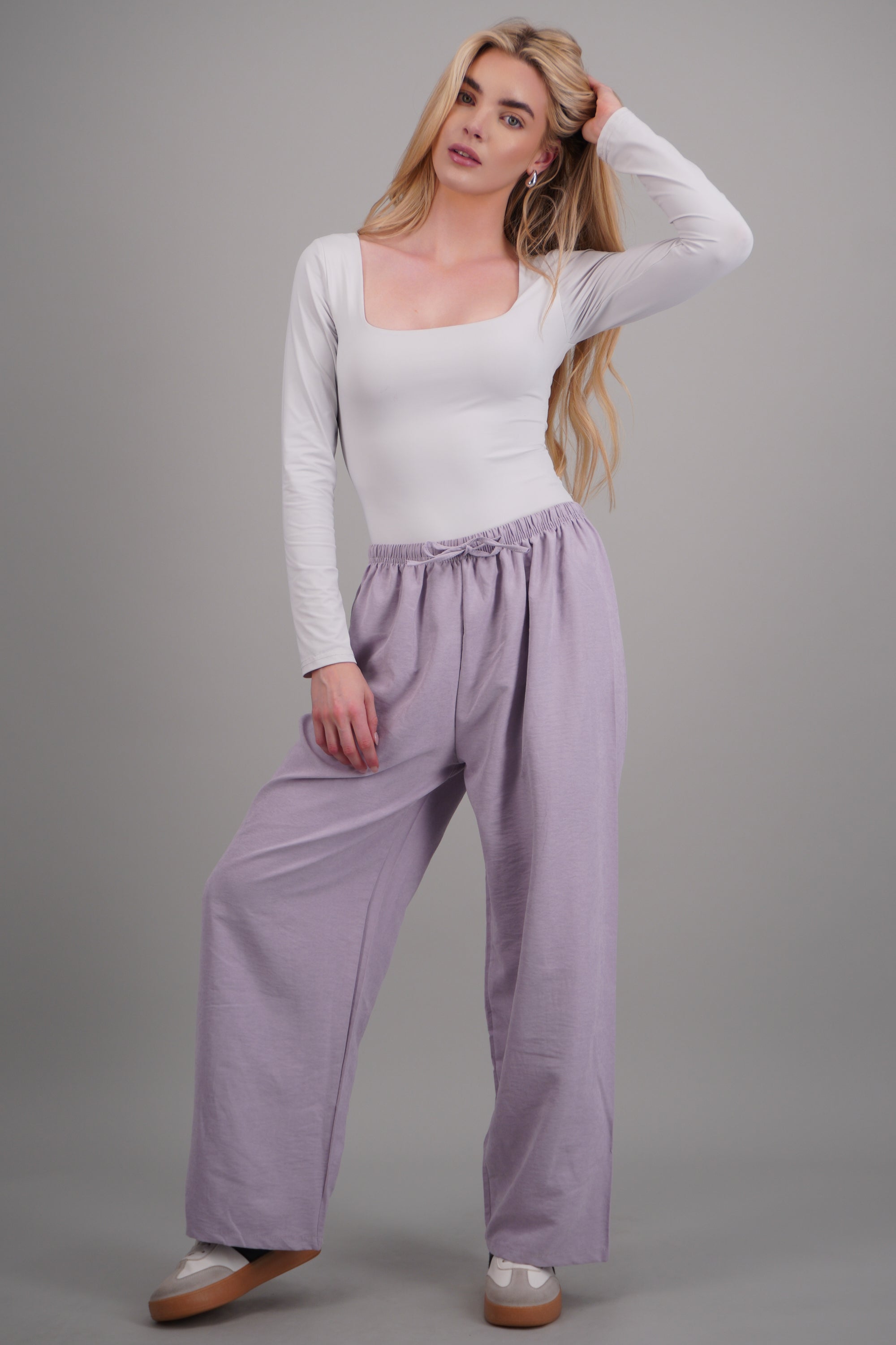 Pantalón liso LILA